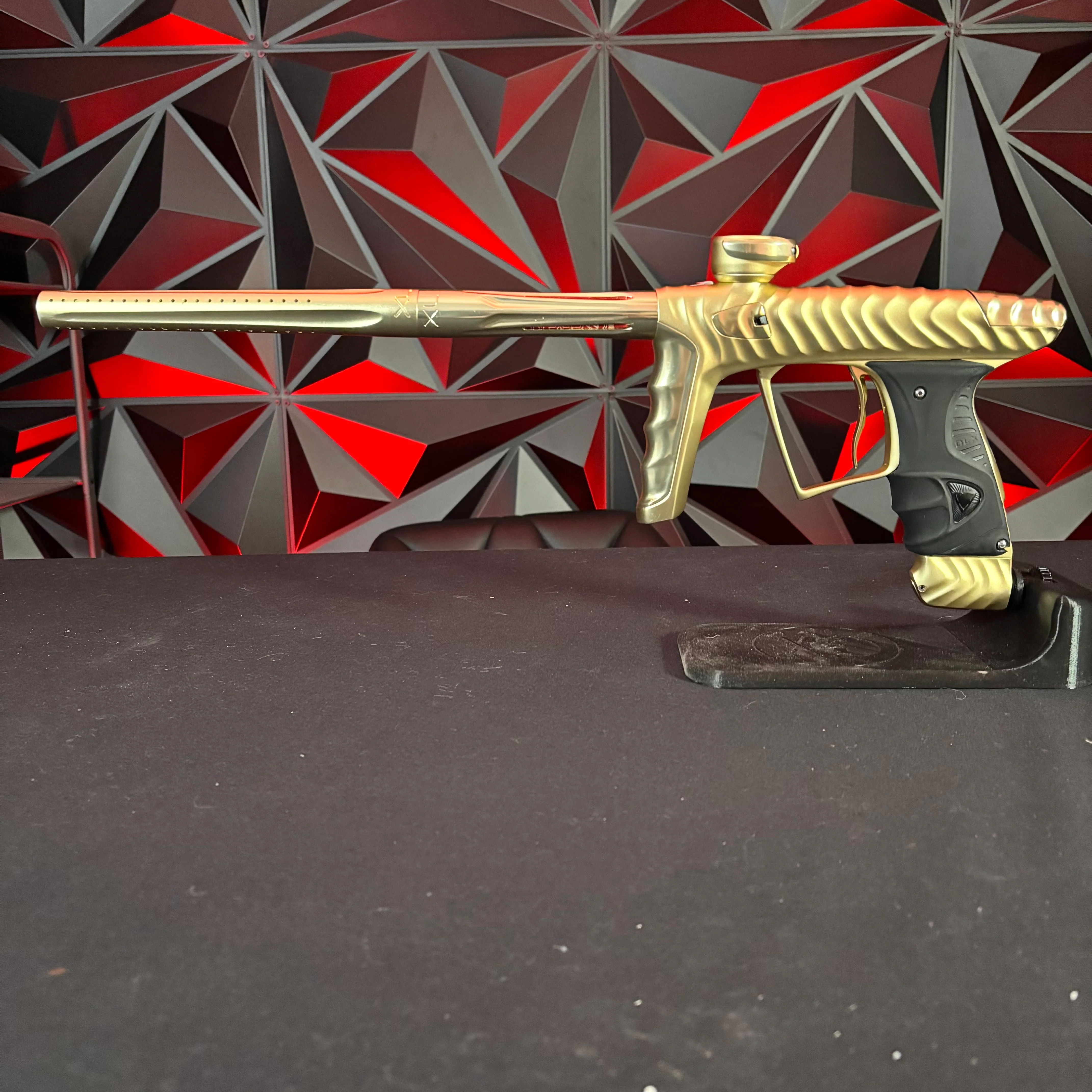 Used HK Army/DLX Luxe X Ripper Paintball Gun - Gold - Image 7