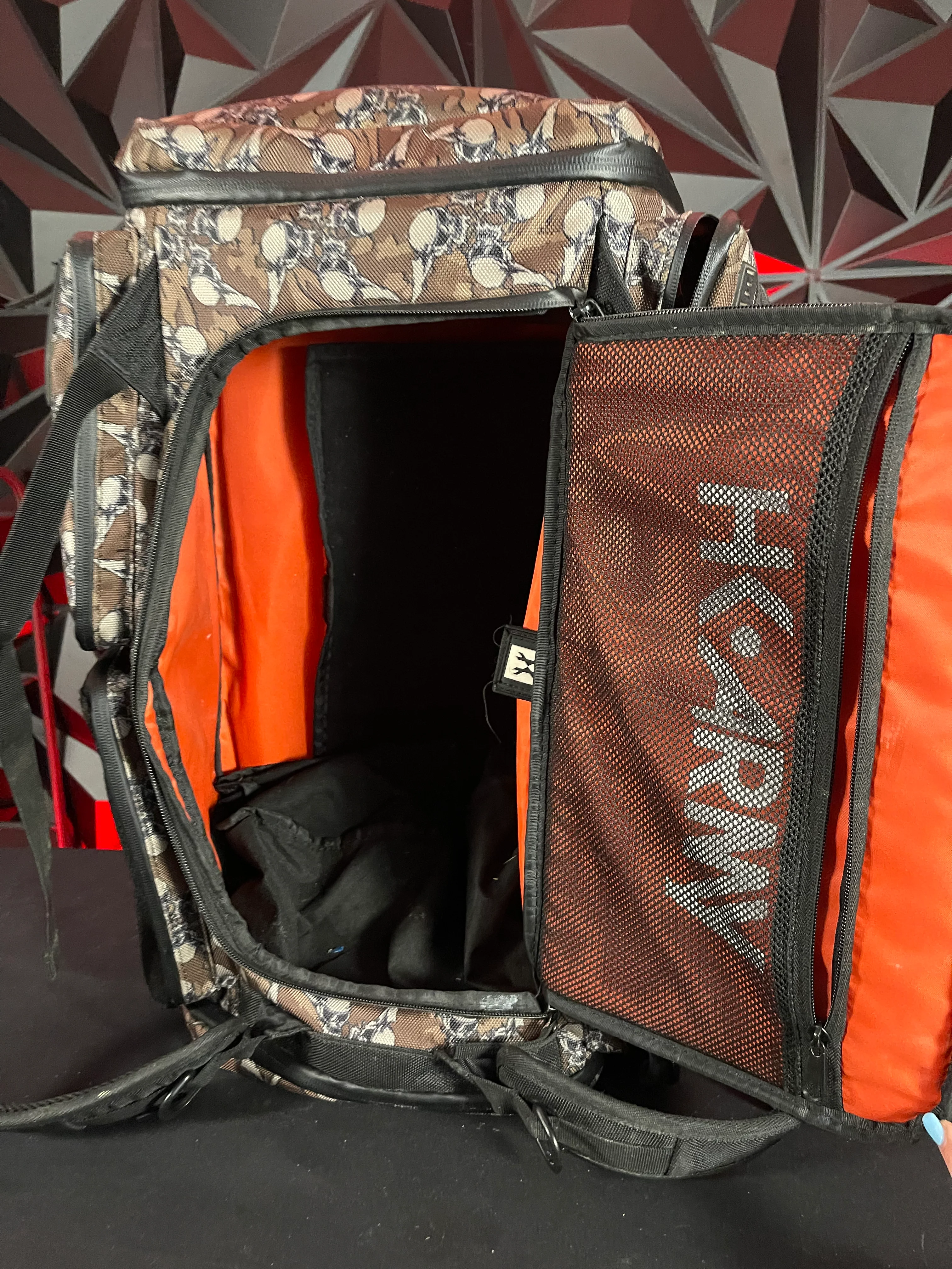 Used HK Army Expand Gear Bag - 35L - Flying Skull Tan - Image 5