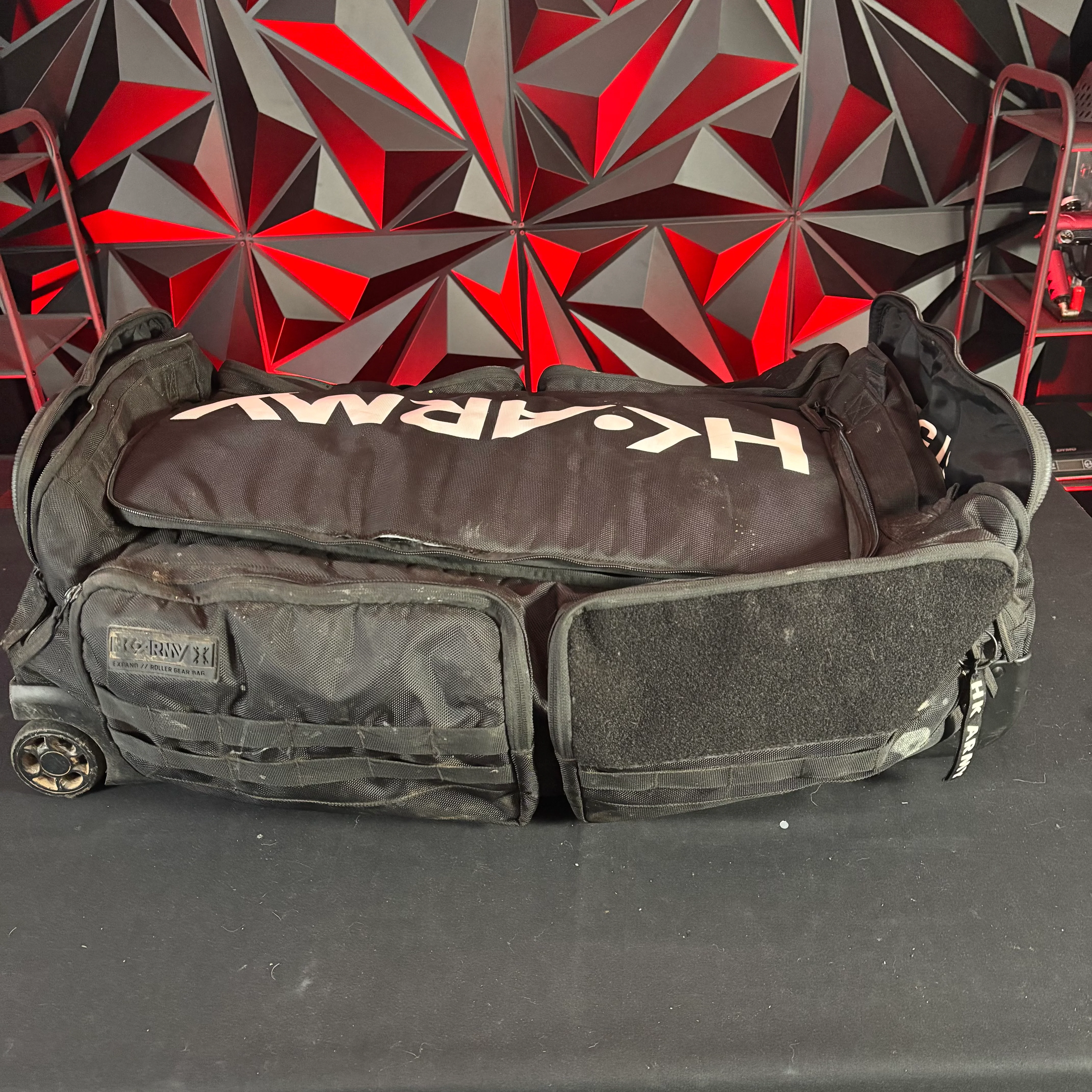 Used HK Army Expand Gear Bag 75L - Black/White - Image 3