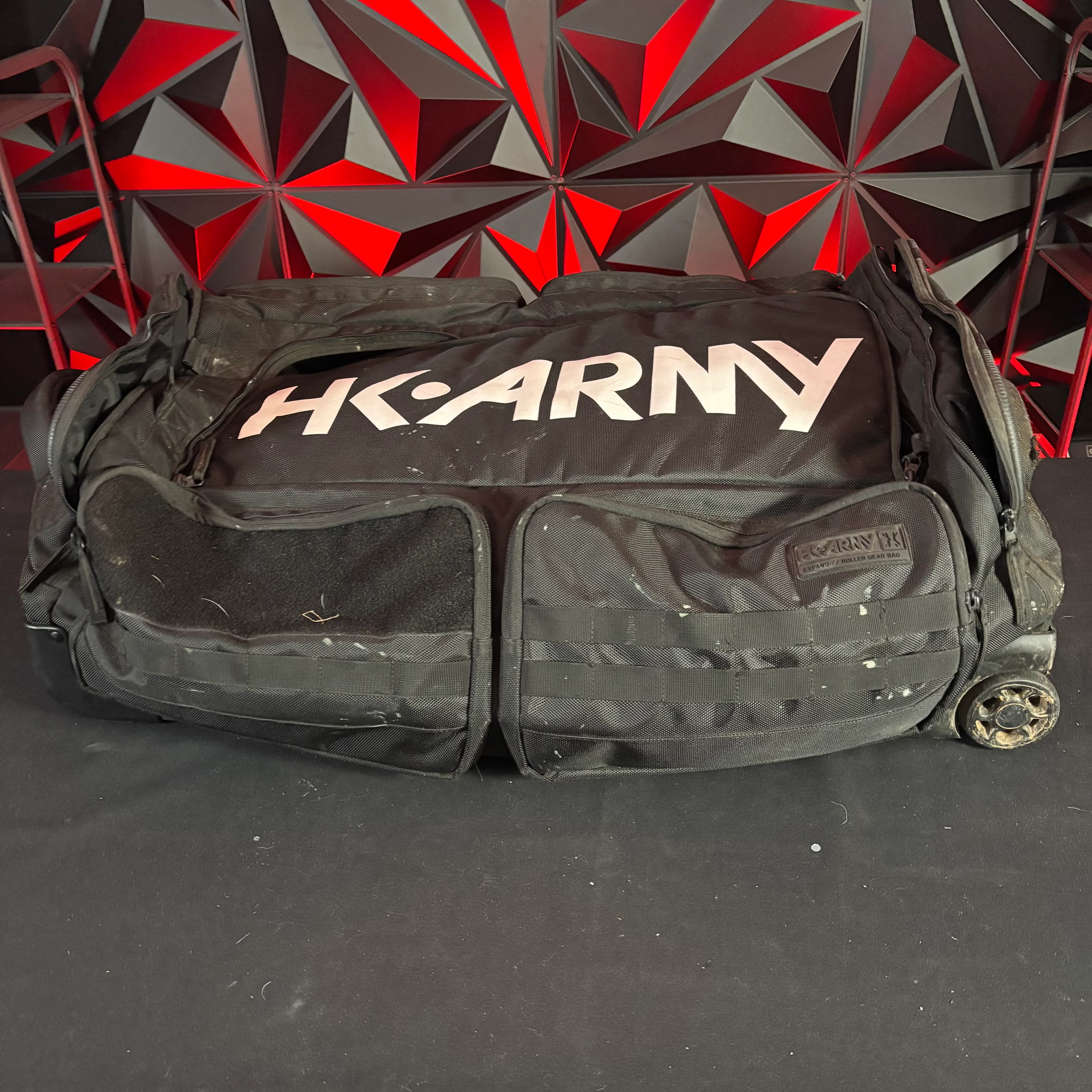 Used HK Army Expand Gear Bag 75L - Black/White - Image 4