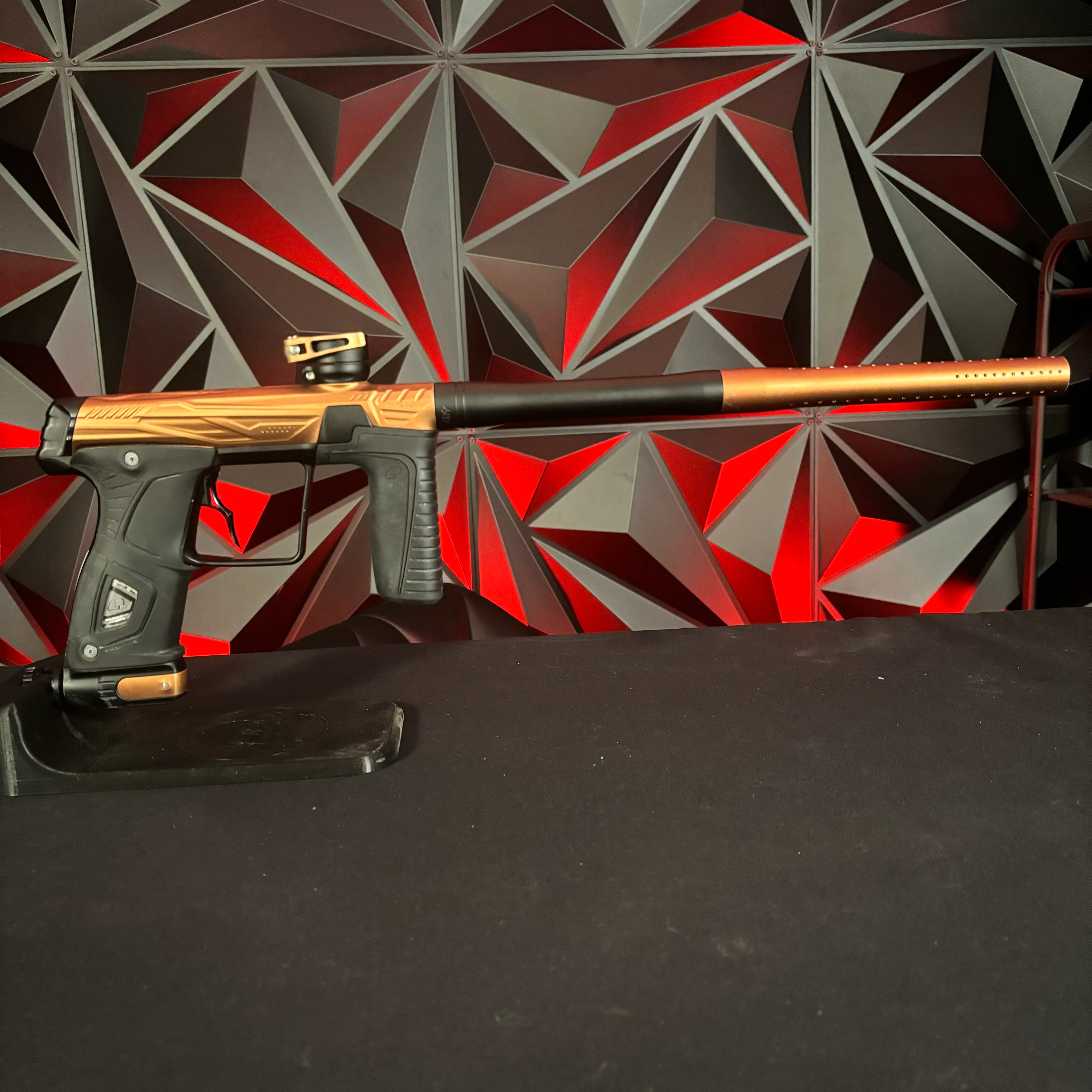 Used HK Army Gtek 170R Paintball Gun - Bronze/Black w/ Infamous Deuce Trigger - Image 6