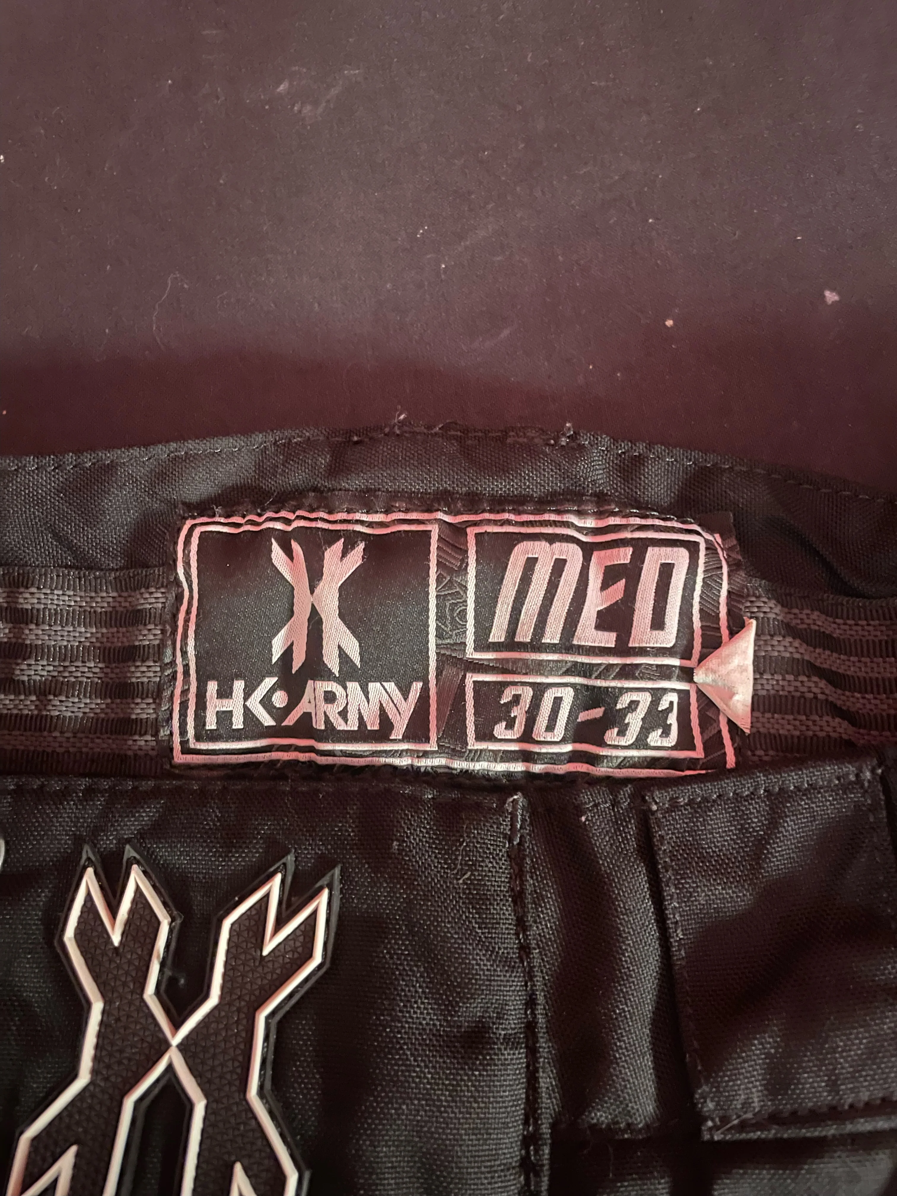 Used HK Army Hardline Paintball Pant - Red/Black - Medium (30-33) - Image 4