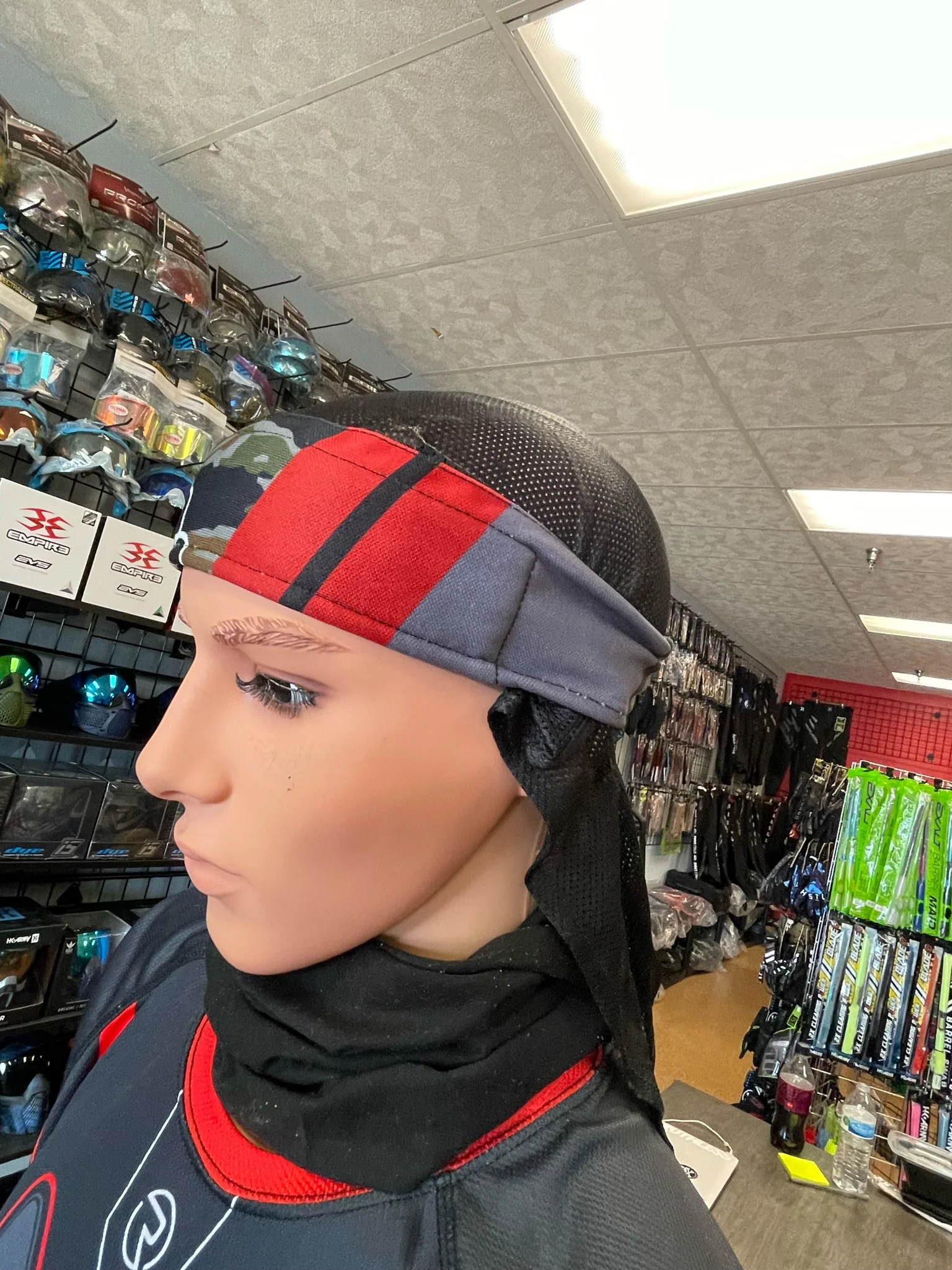 Used HK Army Headwrap- Black Mesh - Image 3