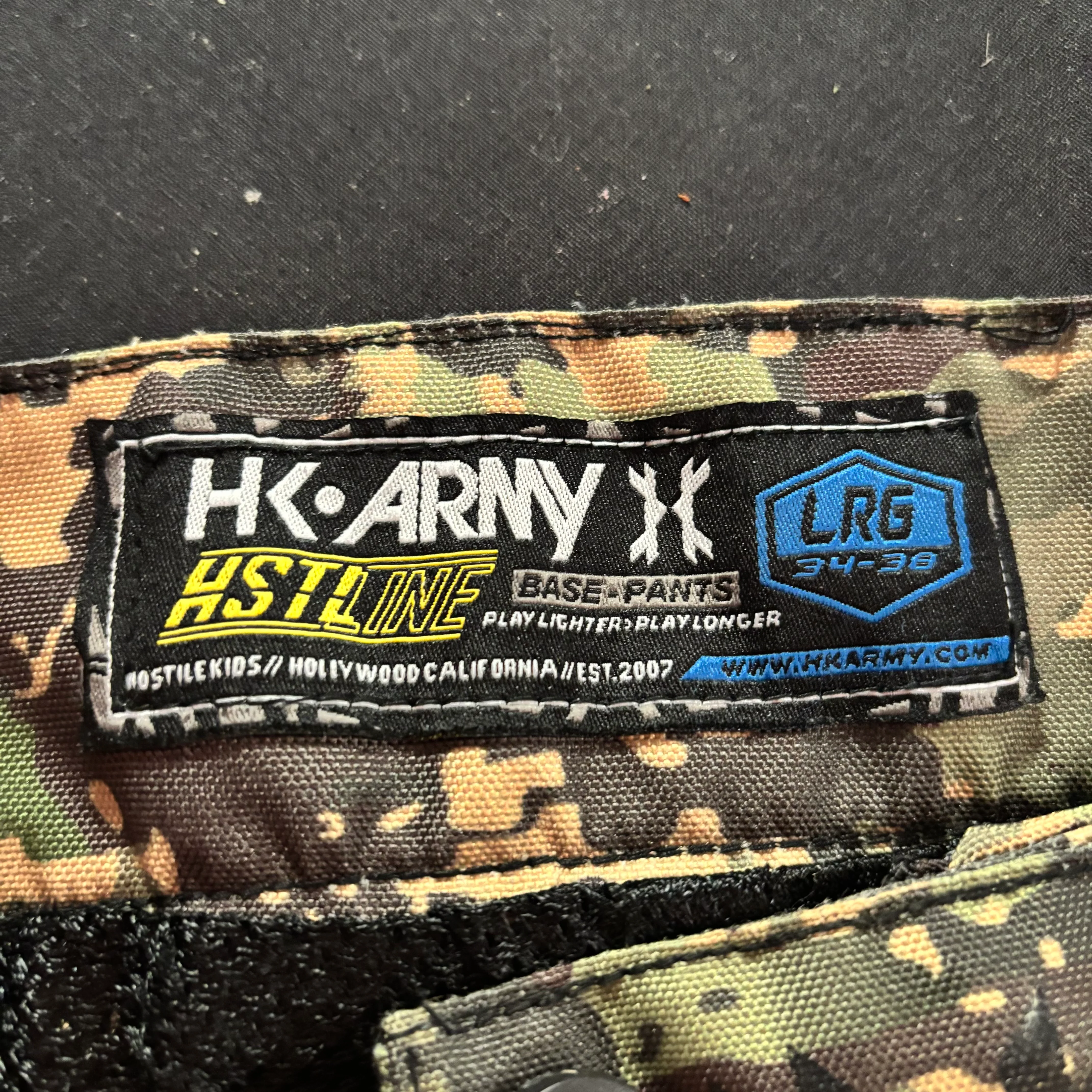 Used HK Army HSTLINE Base Paintball Pants- Black- Medium (30-34) - Image 3