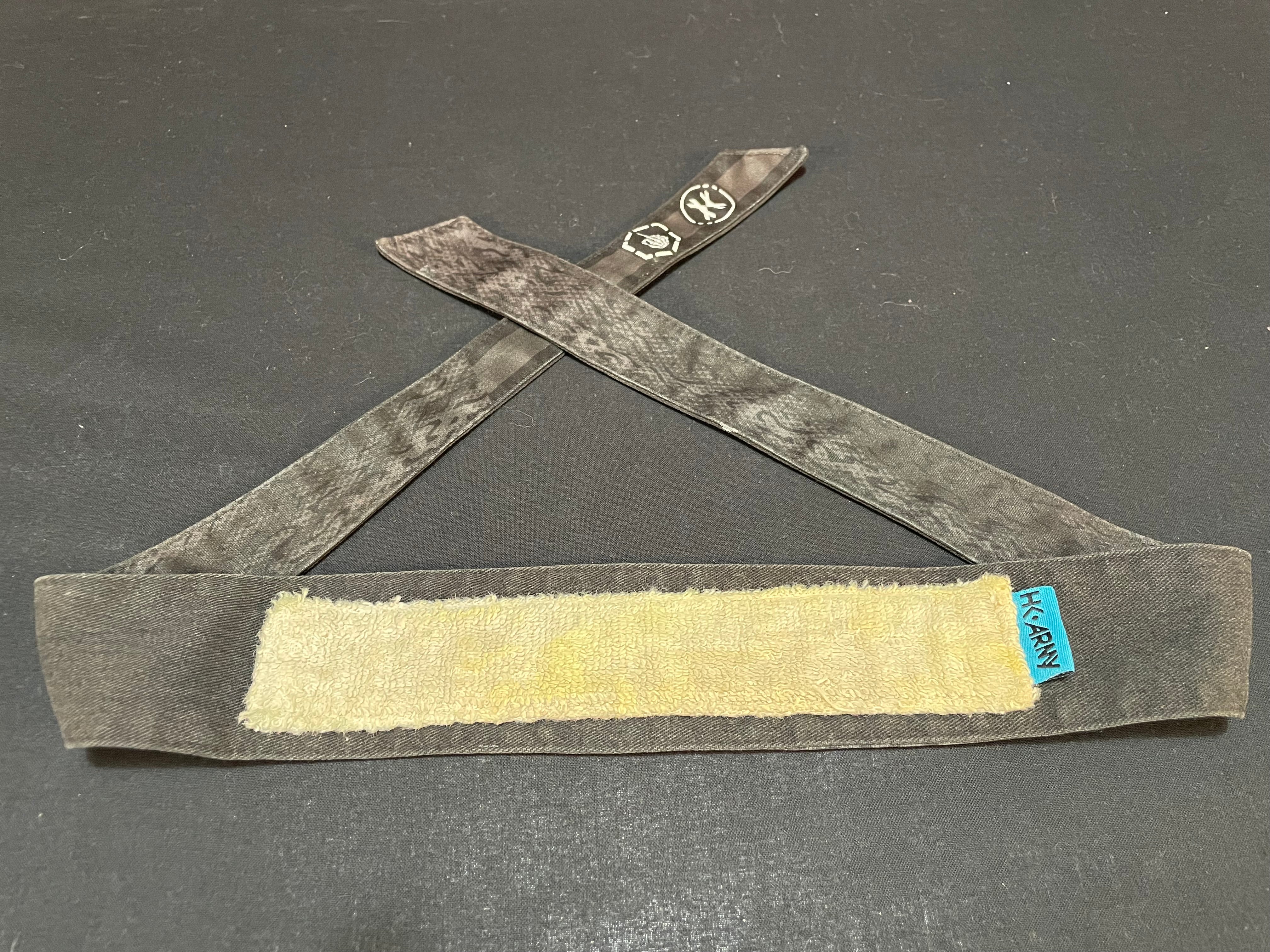 Used HK Army/Infamous Paintball Headband - Black Snake Skin - Image 2