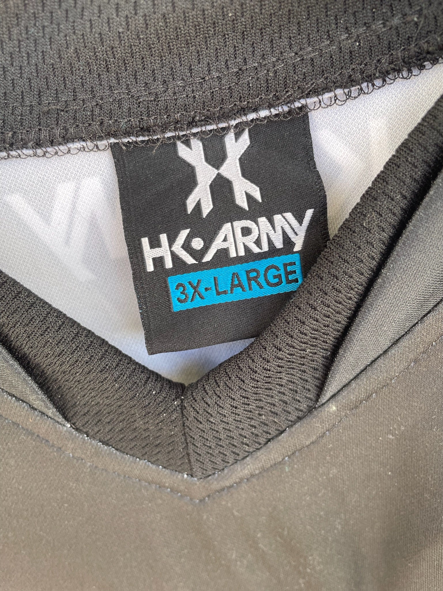 Used HK Army Jersey - Black / Grey  - 3XL - Image 4