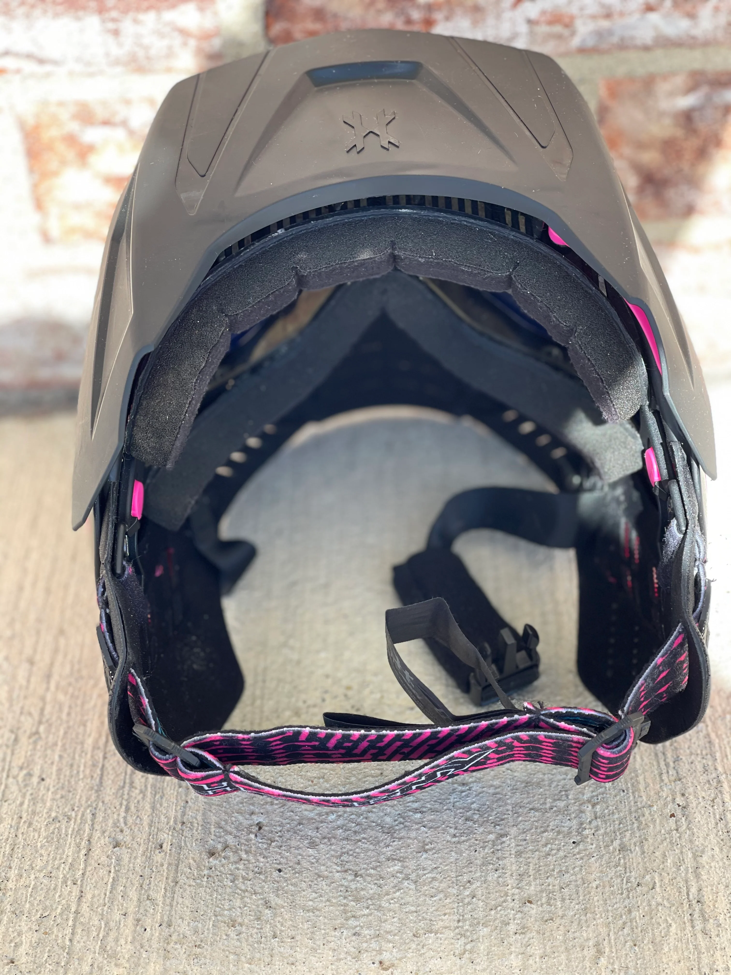 Used HK Army KLR Goggle - Black/Pink with Visor w/ 3 additional Lenses - Image 2