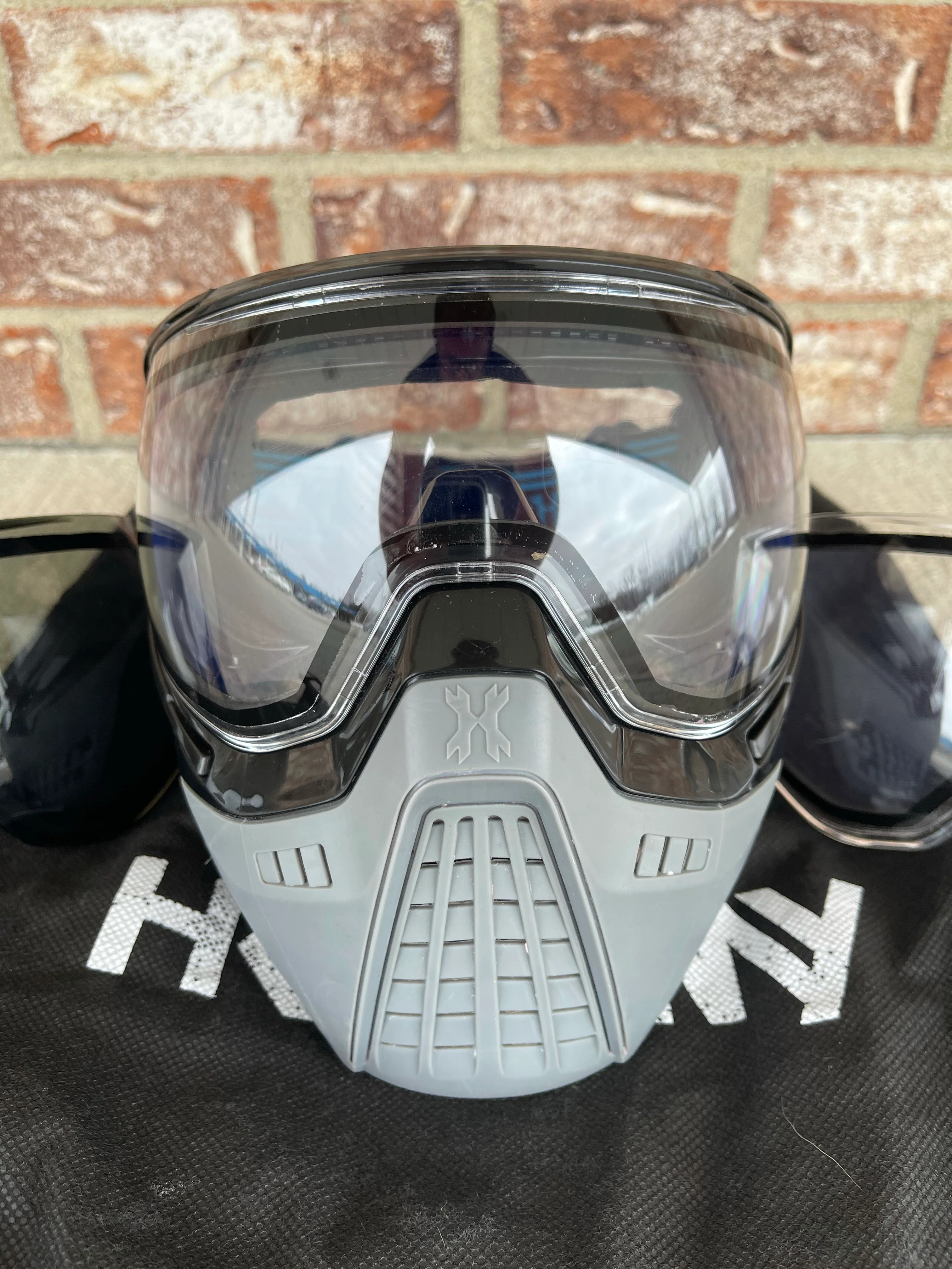 Used HK Army KLR Paintball Mask - Slate - Image 2