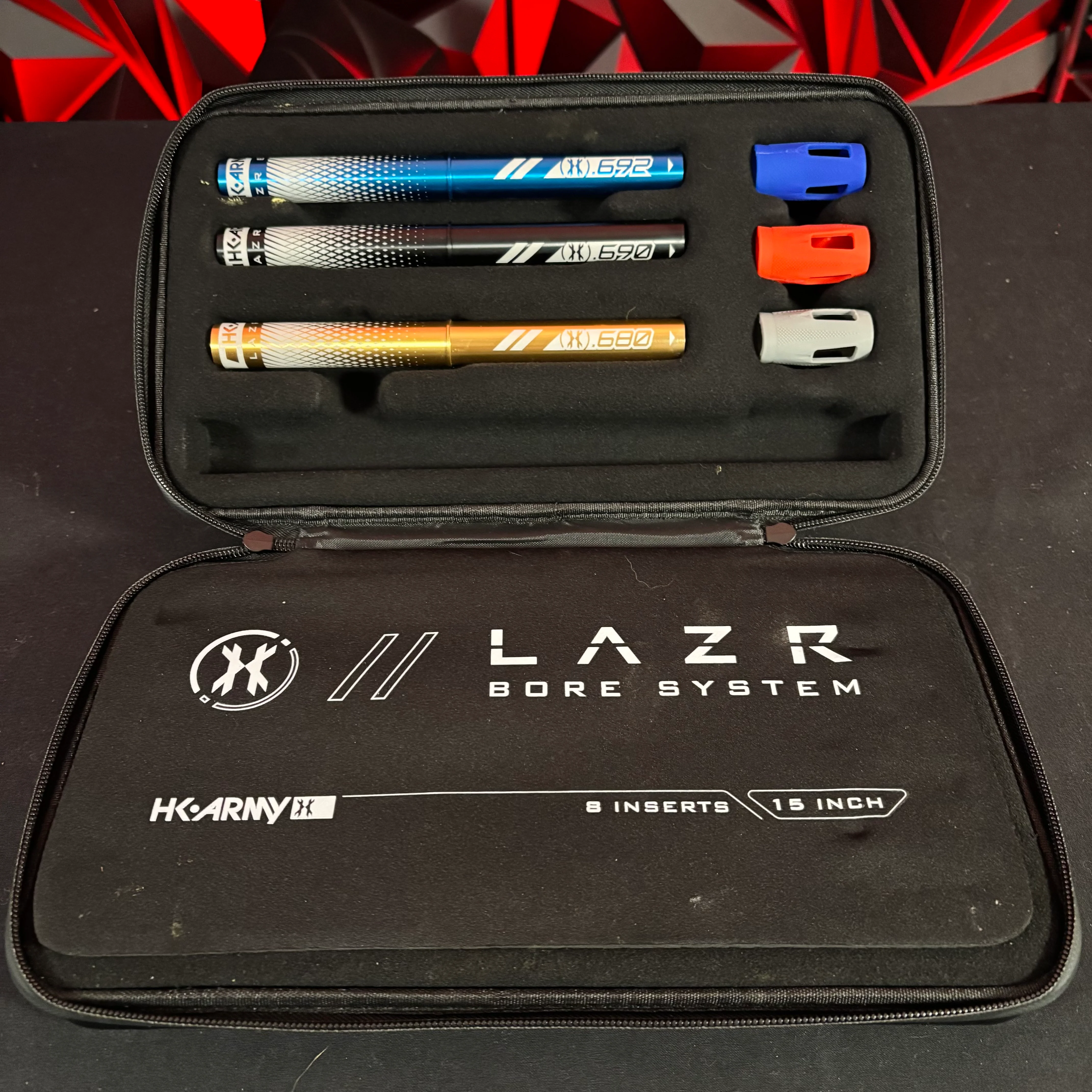 Used HK Army LAZR Barrel Kit - Colored inserts **Inserts and grips only**