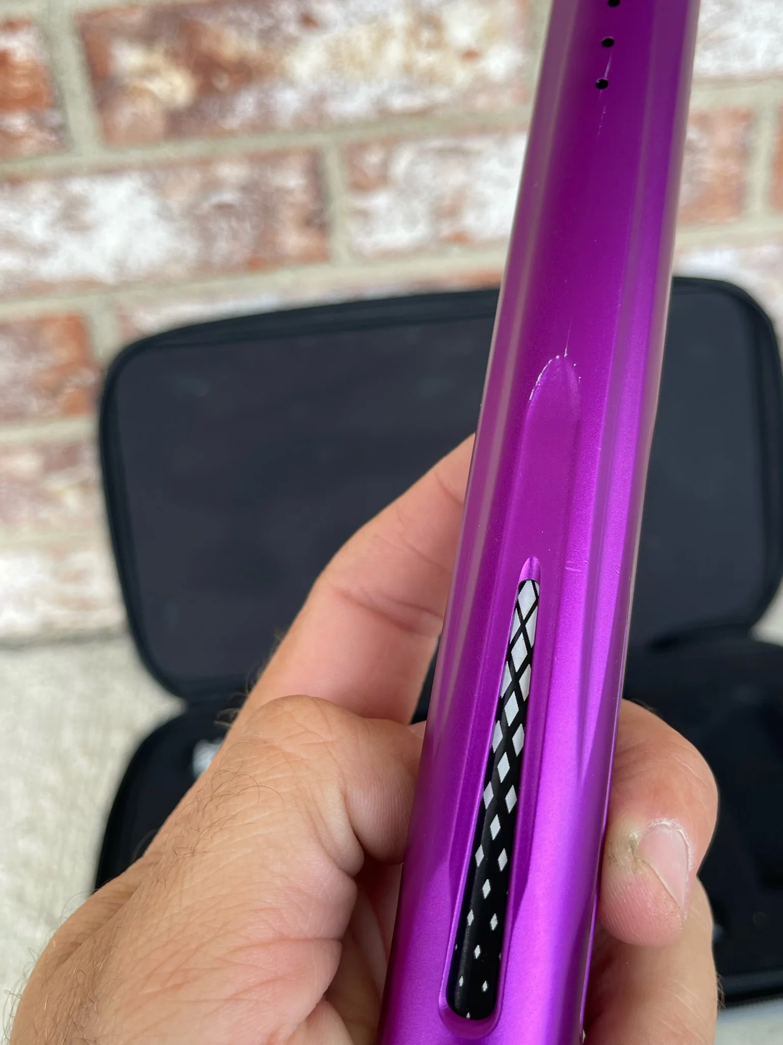 Used HK Army LAZR Barrel Kit - Dust Purple- Black Inserts - Autococker Thread - Image 5