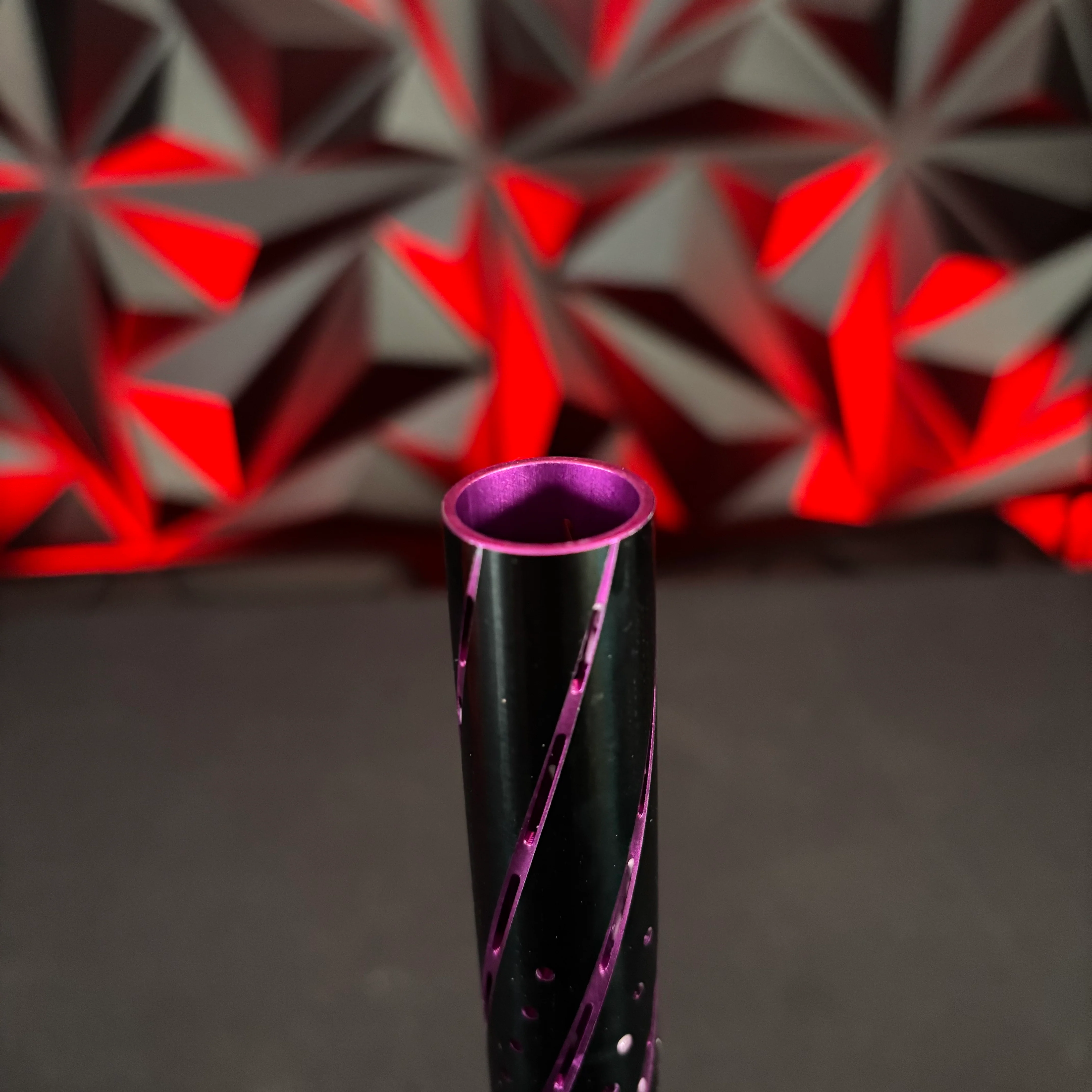 Used HK Army LAZR Barrel Tip- Orbit (Purple/Black) - Image 2