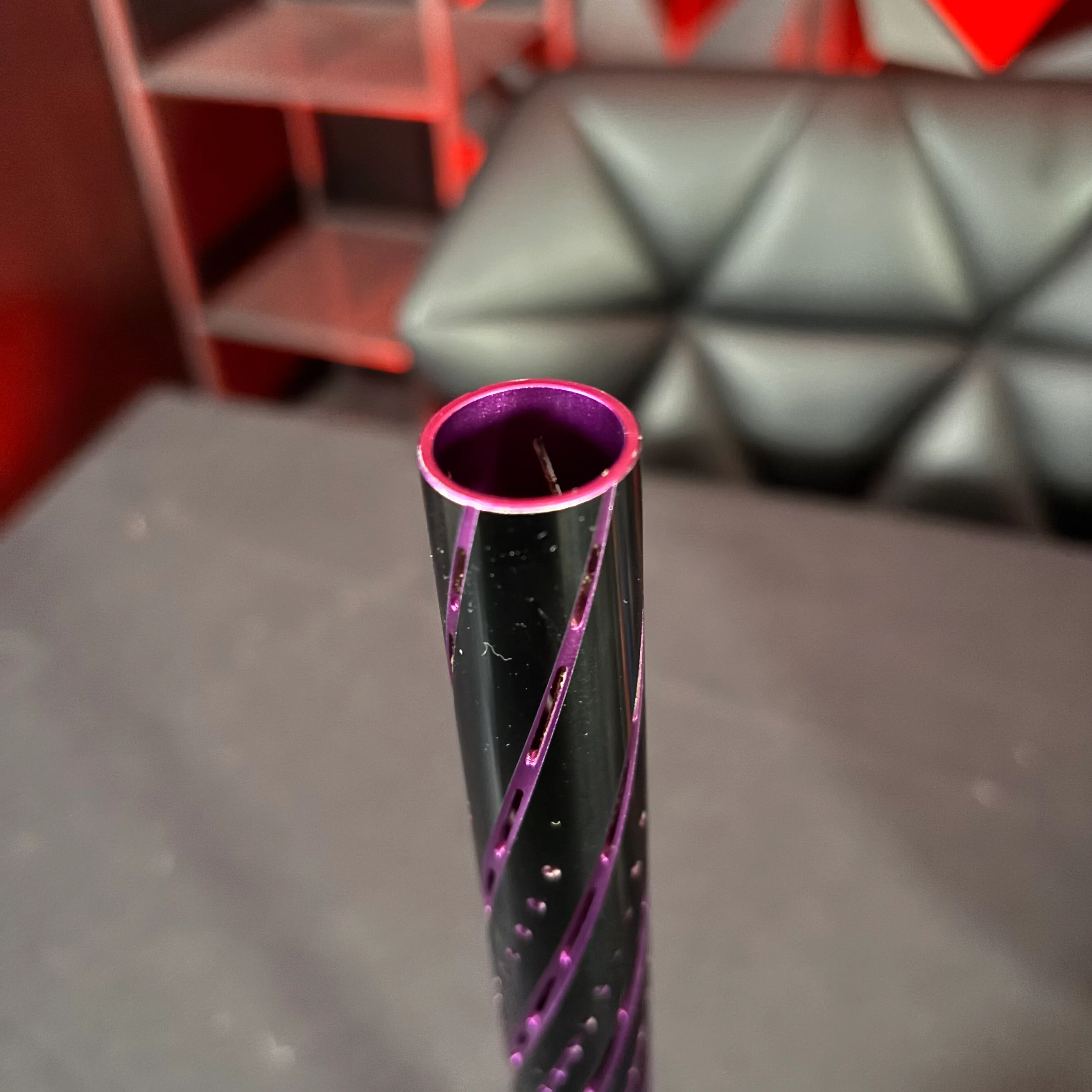 Used HK Army LAZR "Orbit" Barrel Kit - Black/Purple - AC Threaded - Image 4