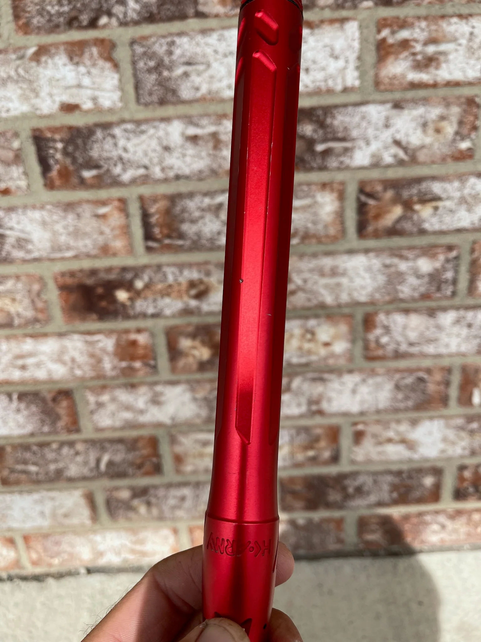 Used HK Army XV One Piece Barrel - Red (AC Threaded) - Image 3