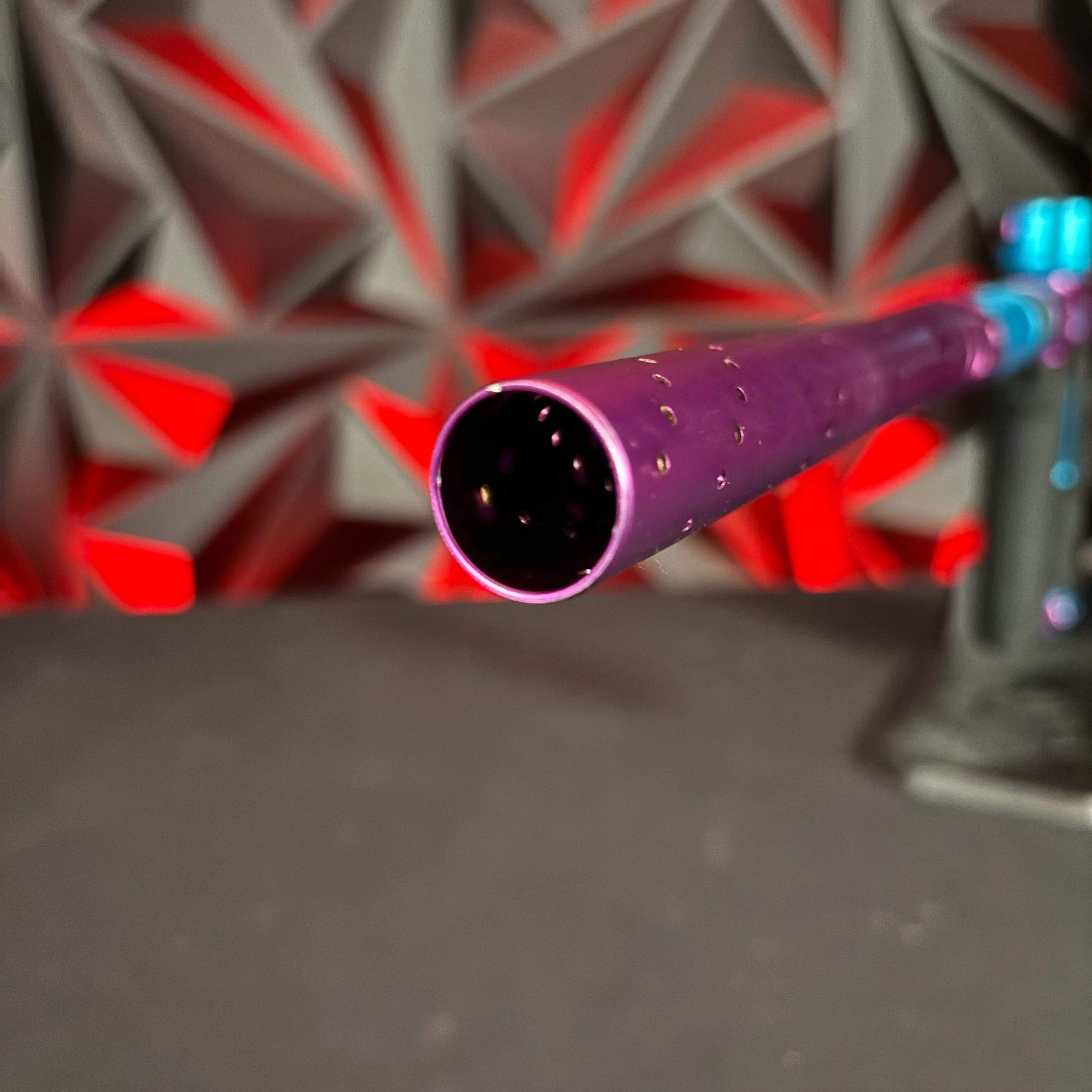 Used HK Army/Planet Eclipse CS3 Fossil Paintball Gun - Amp (Purple/Teal) - Image 10