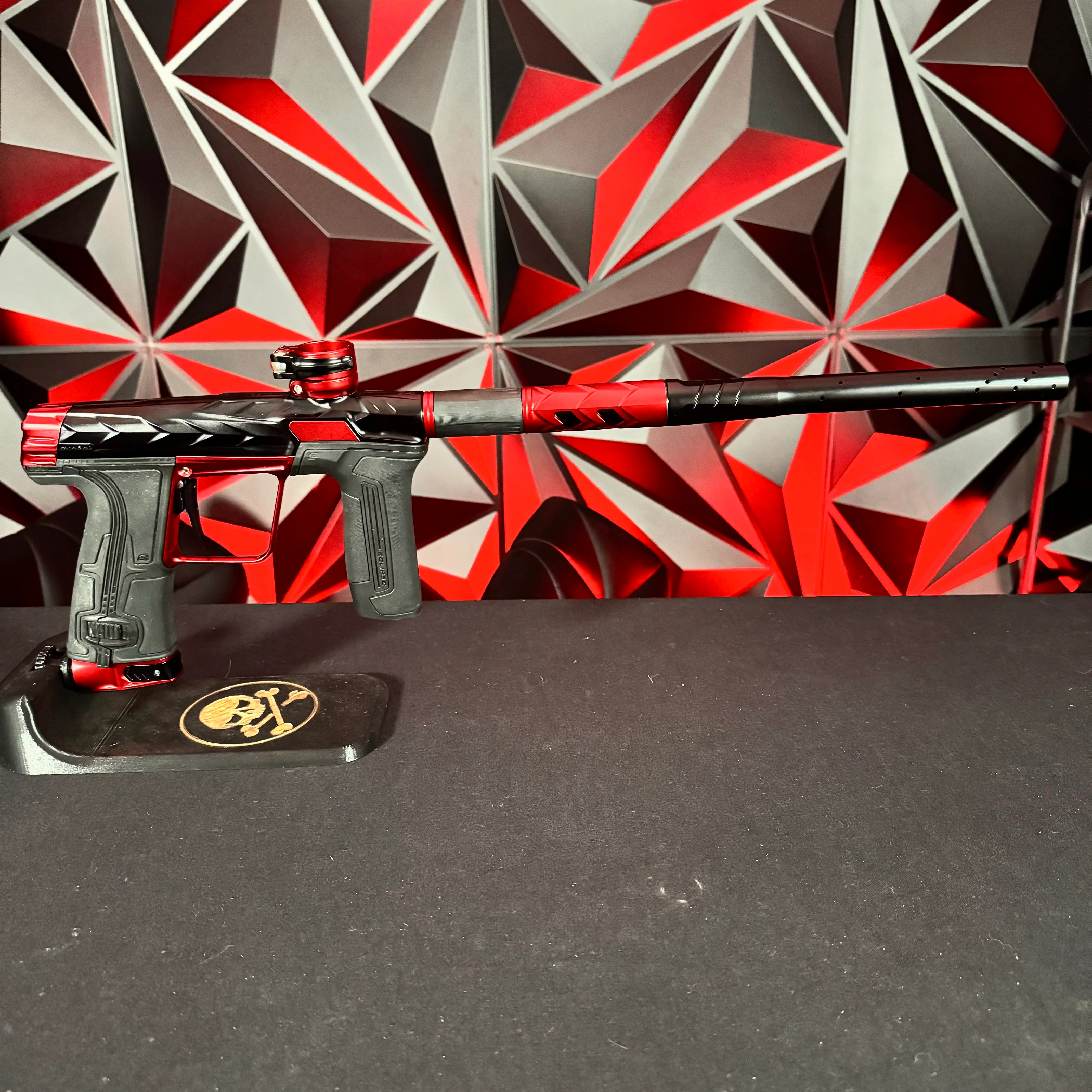 Used HK Army/Planet Eclipse CS3 Fossil Paintball Gun - Black/Red - Image 6