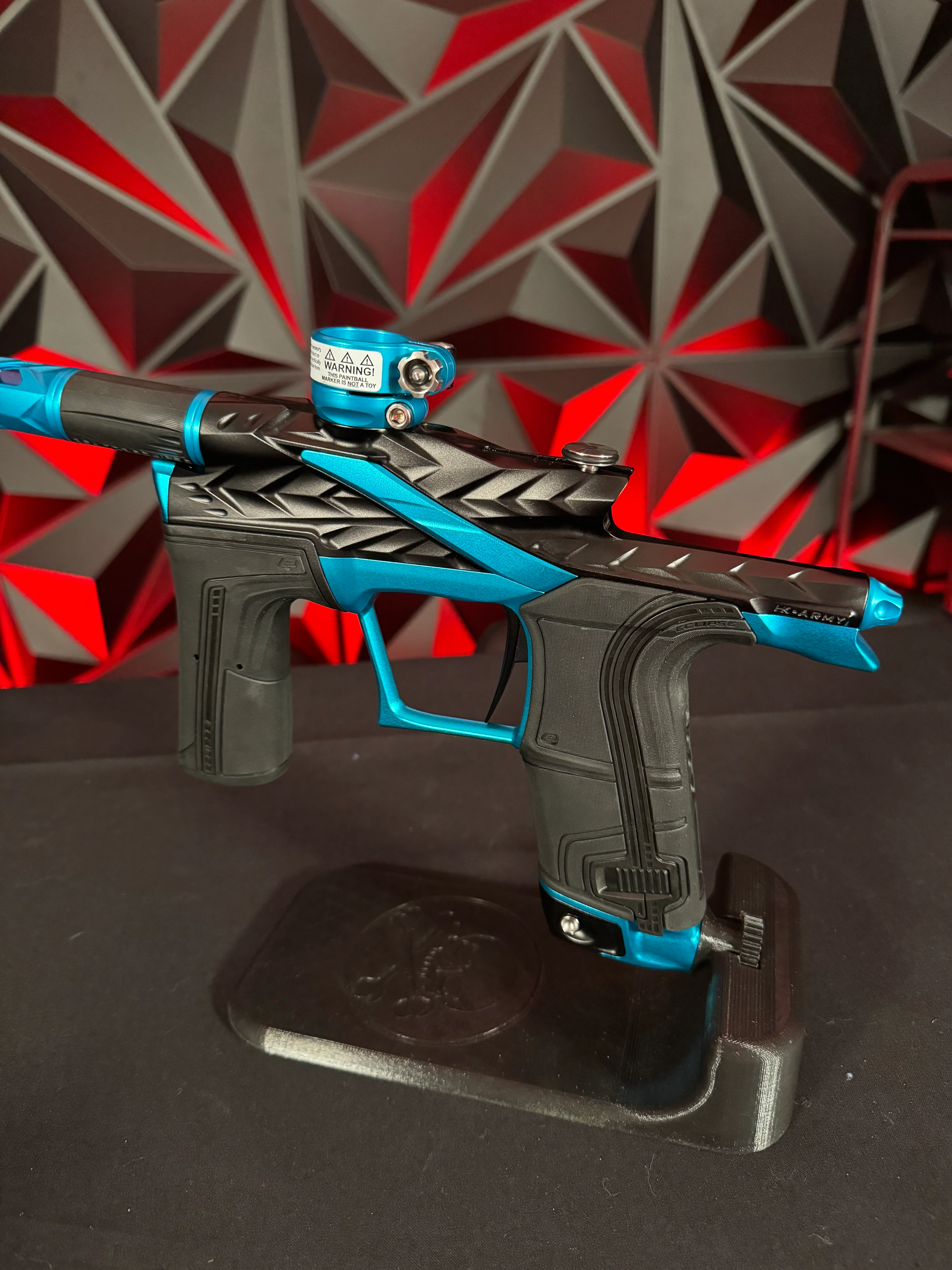 Used HK Army/Planet Eclipse LV2 Fossil Paintball Gun - Black/Blue - Image 2