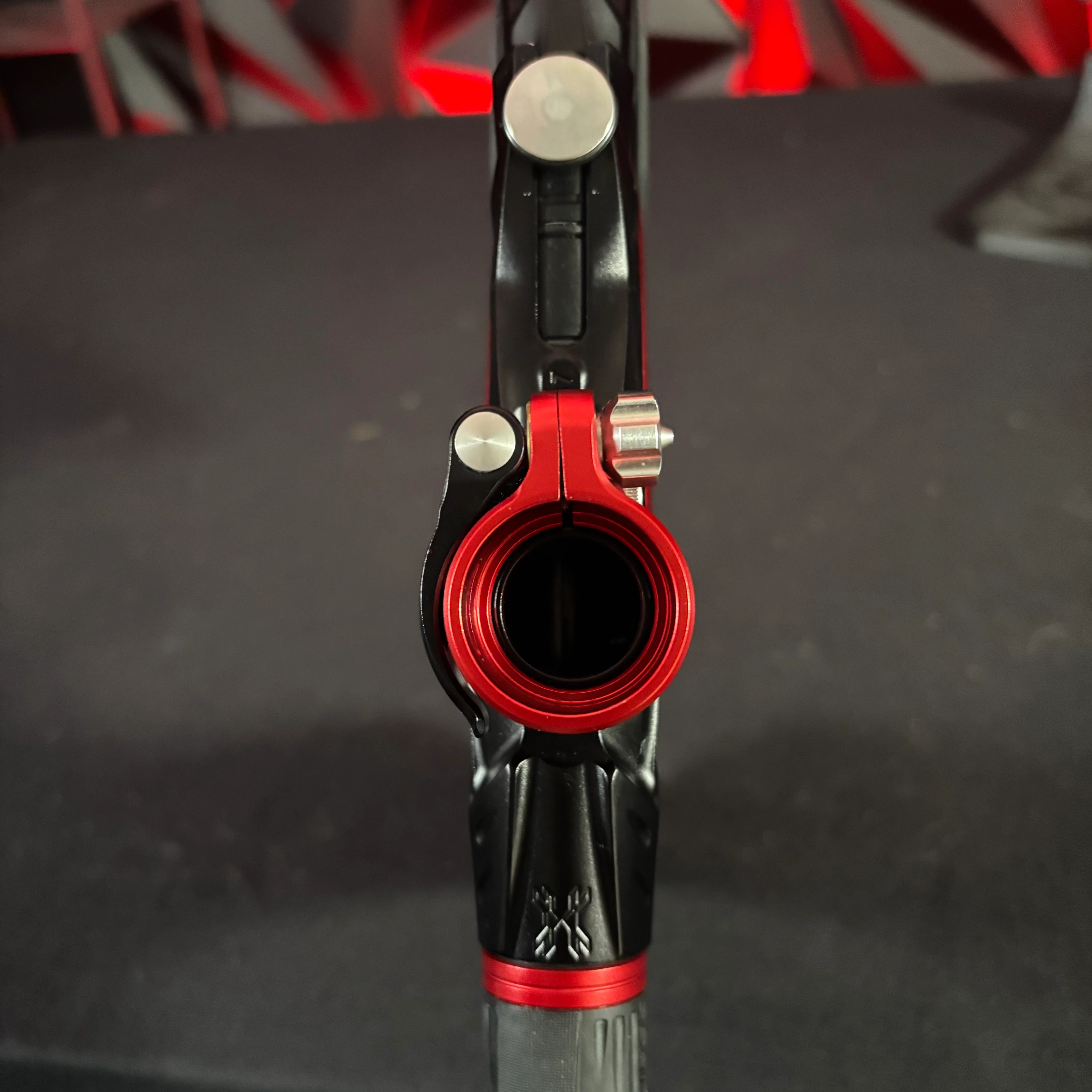 Used HK Army/Planet Eclipse LV2 Fossil Paintball Gun - Black/ Red - Image 9