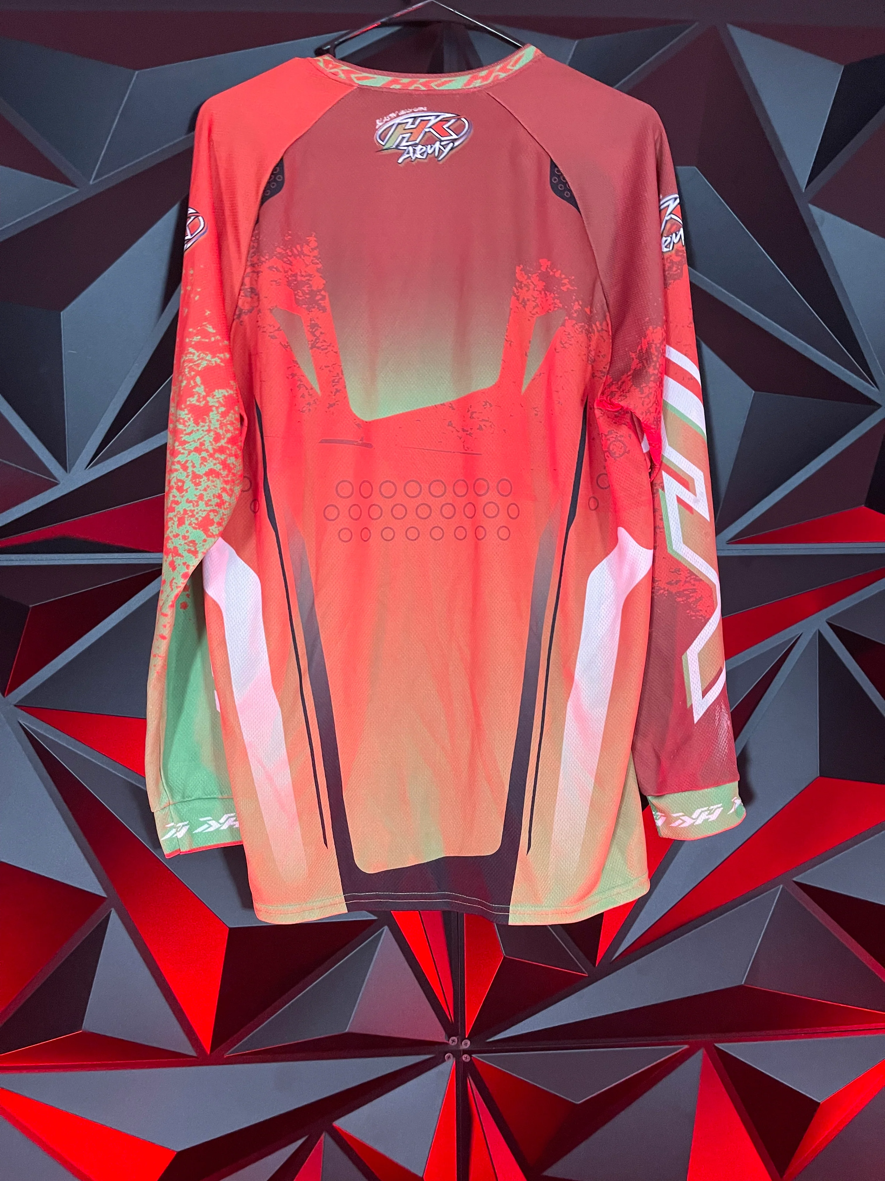 Used HK Army Retro Jersey - Orange - Medium - Image 2