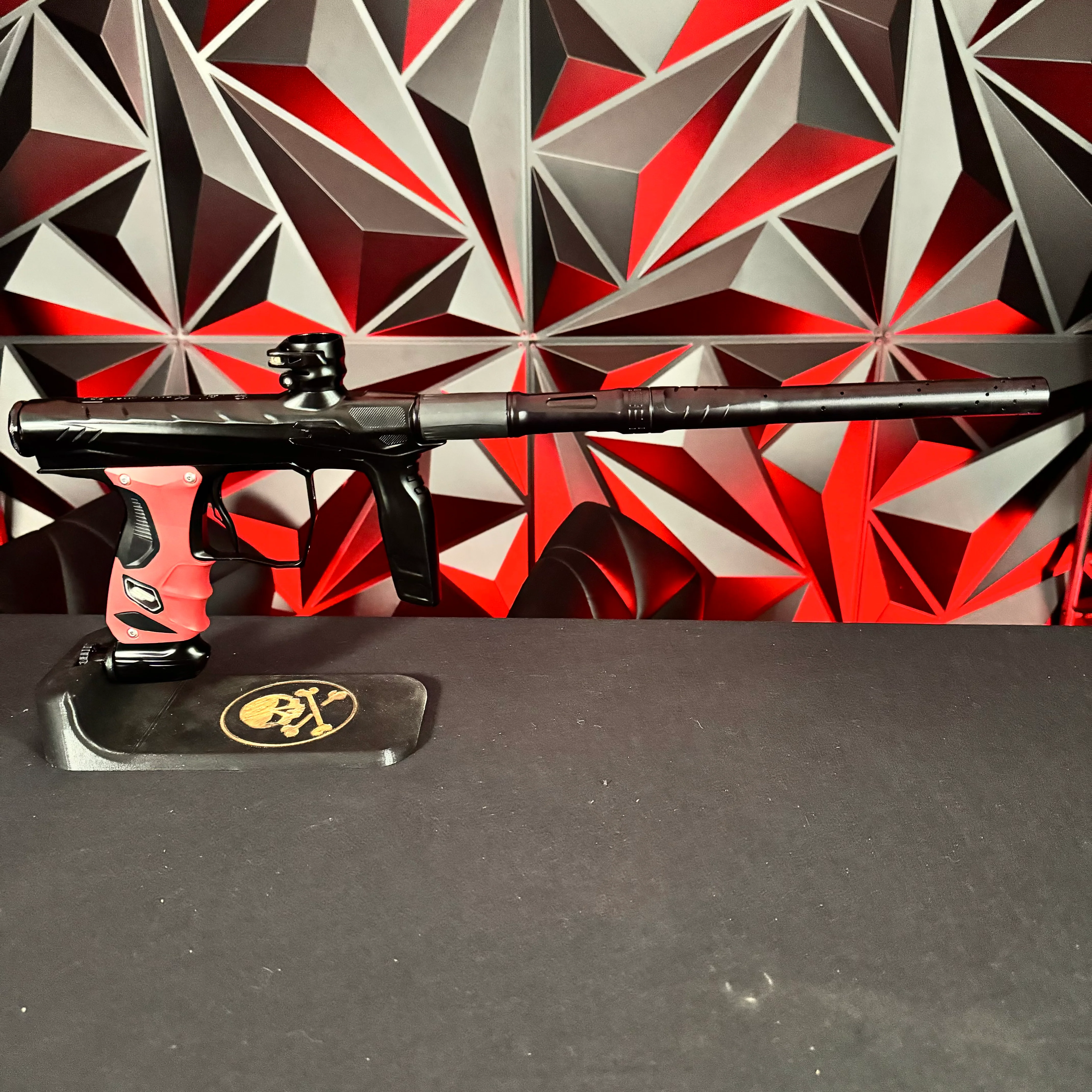 Used HK Army Shocker Amp Paintball Gun- Black - Image 6
