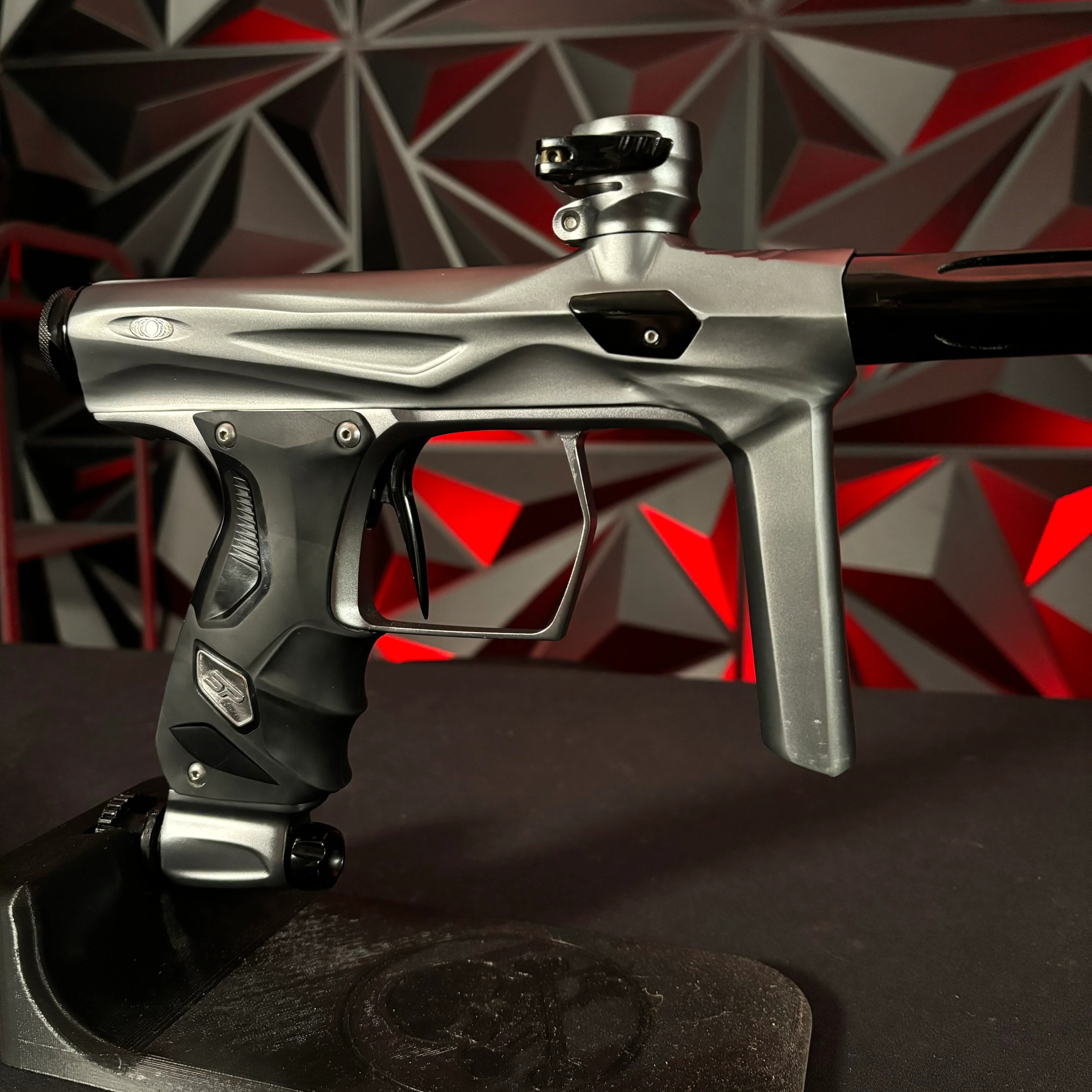 Used Shocker Amp Paintball Gun - Pewter - Image 4