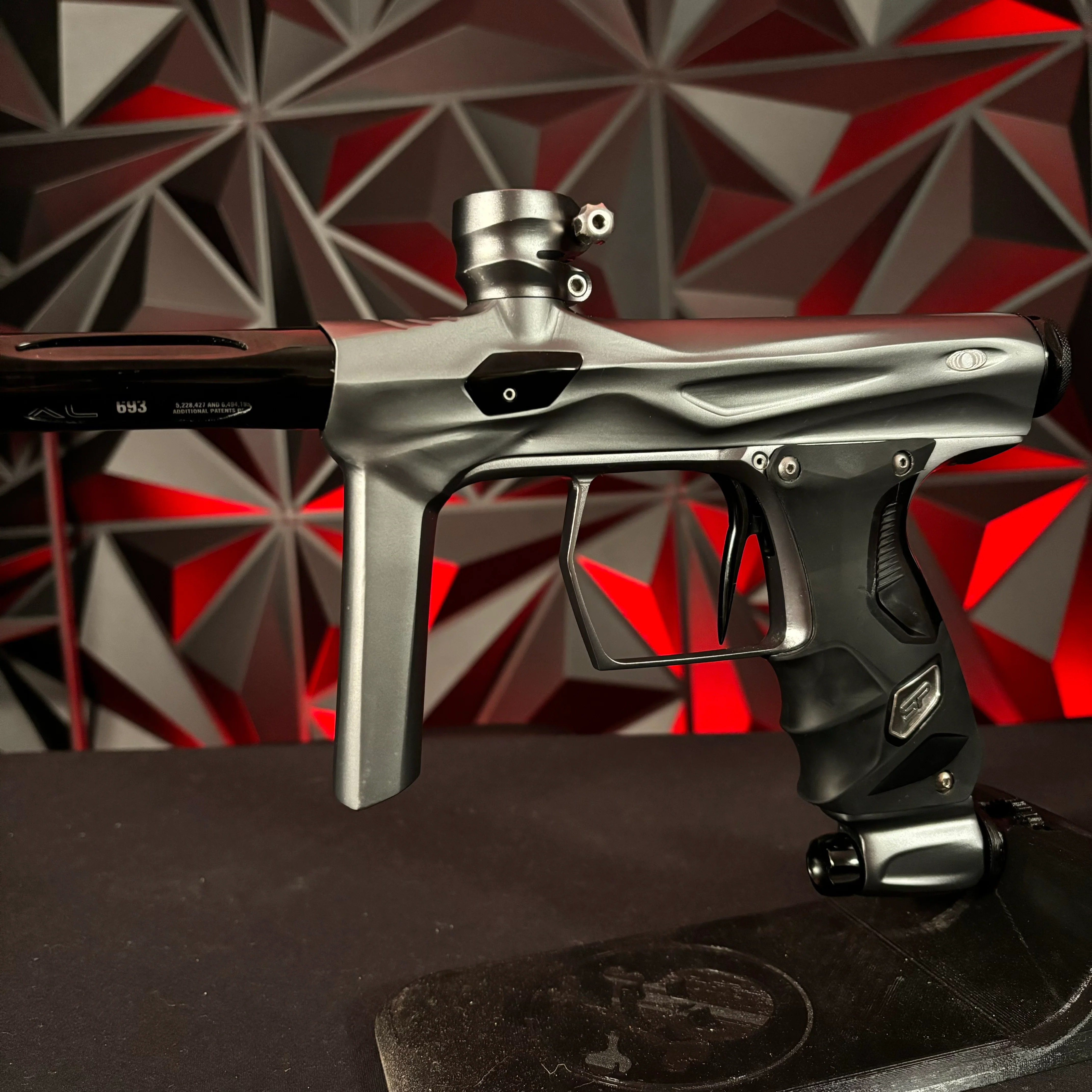 Used Shocker Amp Paintball Gun - Pewter - Image 5