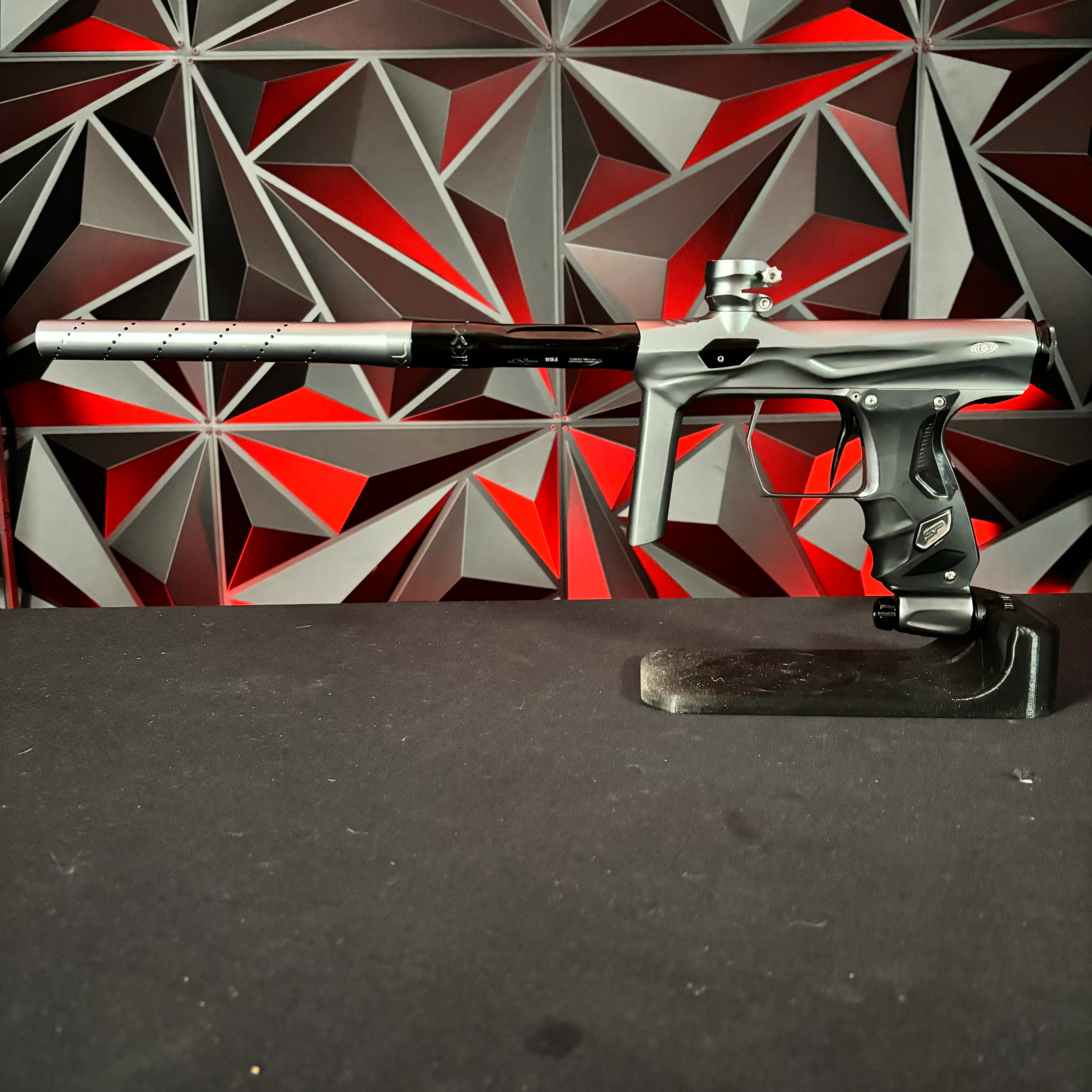 Used Shocker Amp Paintball Gun - Pewter - Image 7