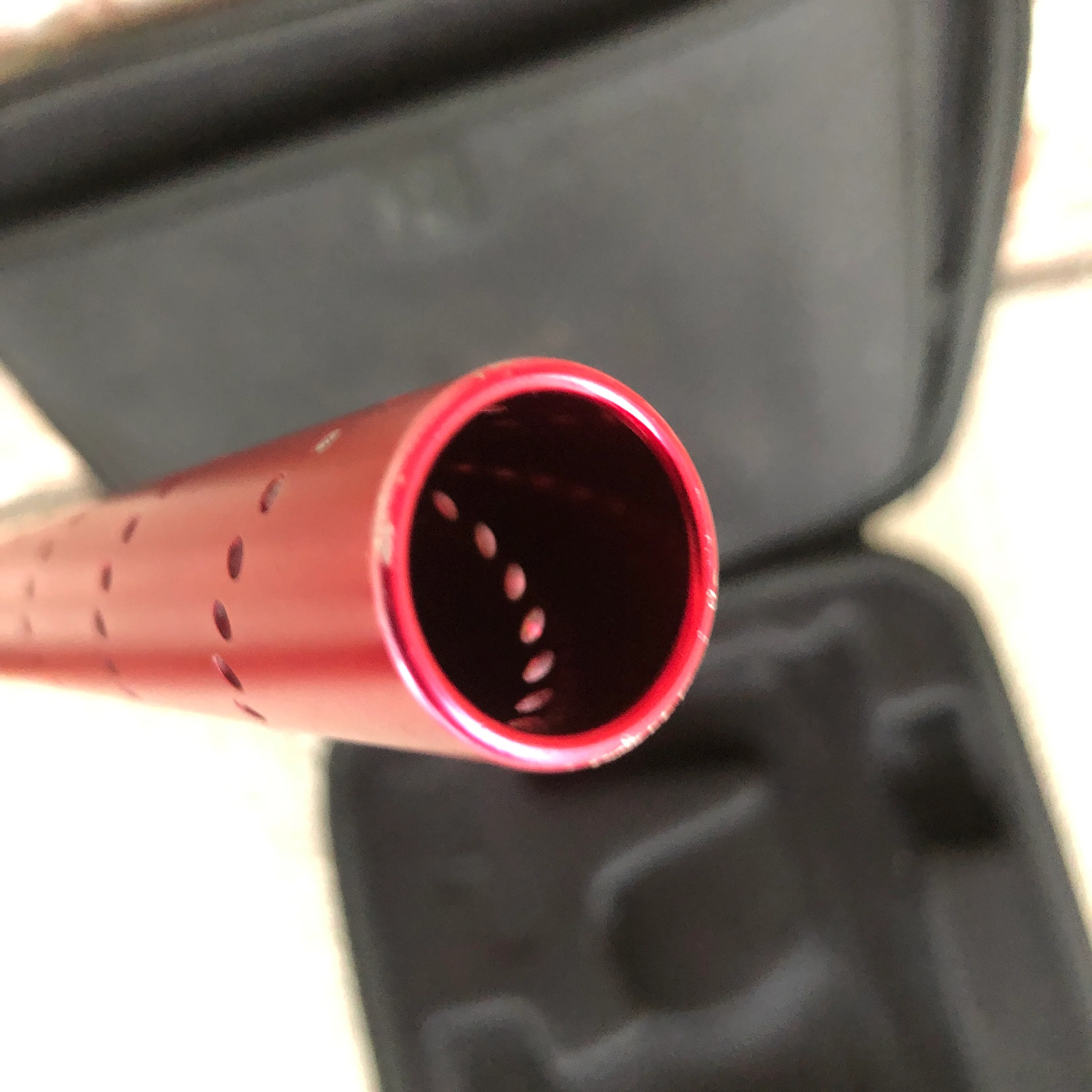 Used HK Army Shocker RSX Paintball Marker- Red / Gold - Image 7