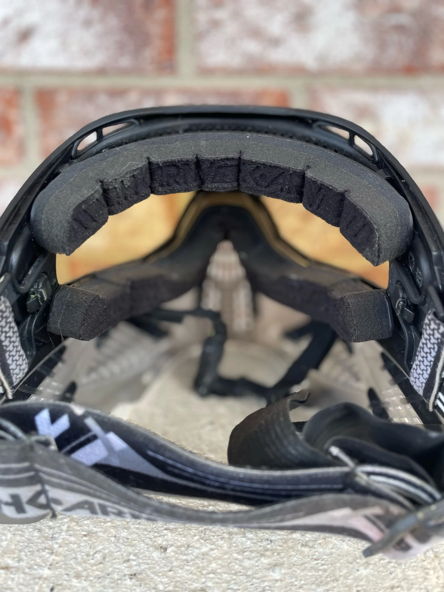 Used HK Army SLR Paintball Mask - Smoke w/ Amber Lens - Image 5