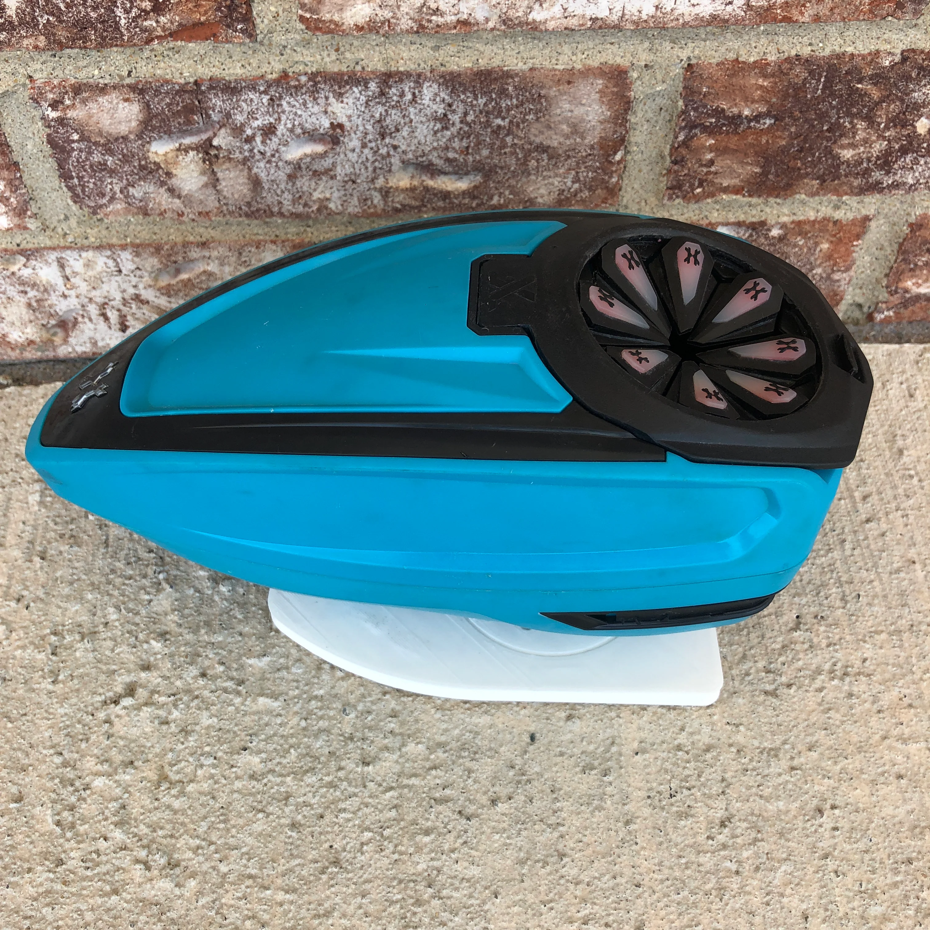 Used HK Army TFX 2 Paintball Loader - Turquoise/Black - Image 2