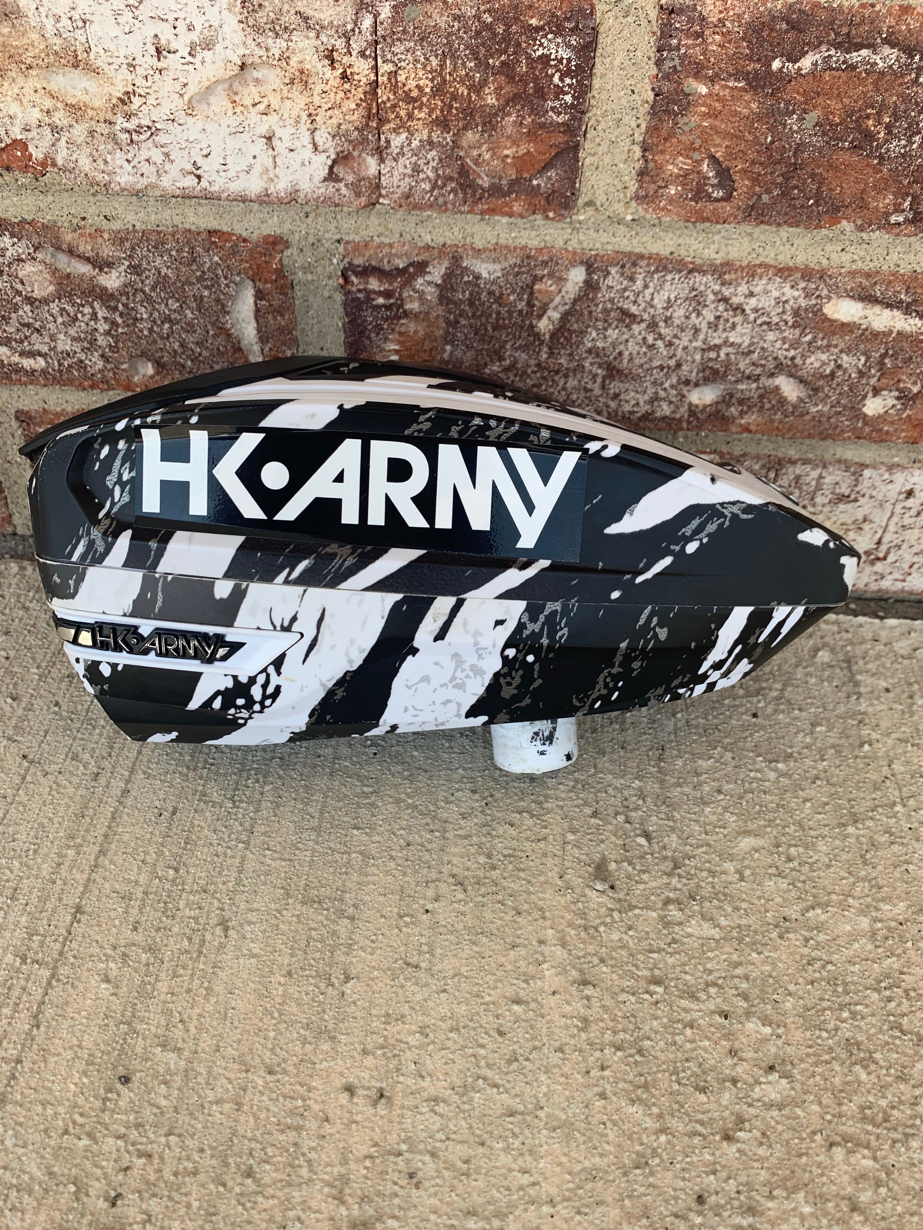 Used HK Army TFX Paintball Loader- Fracture Snow - Image 2