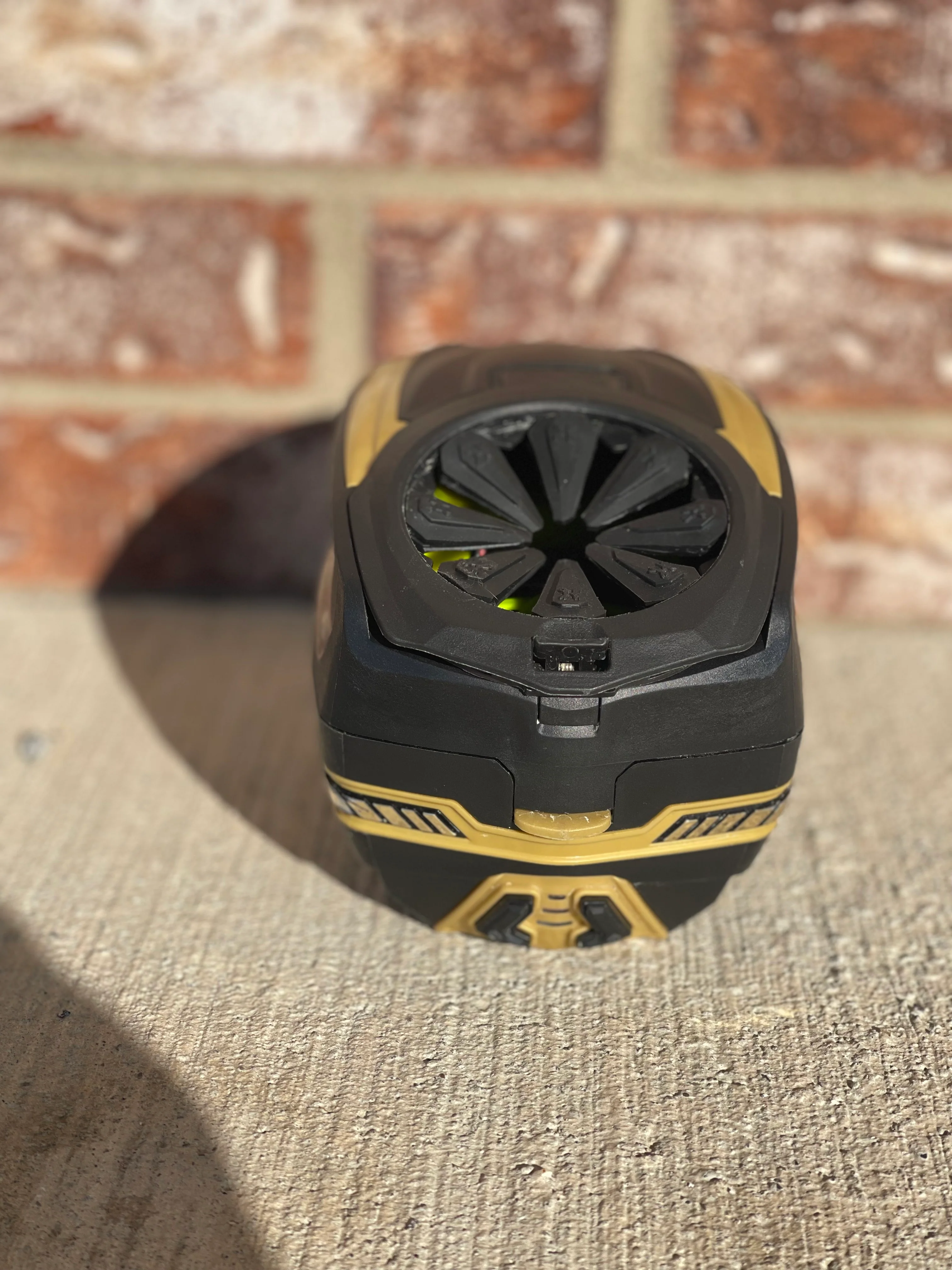Used HK Army TFX2 Paintball Loader- Black/Gold w/Speeddfeed - Image 3