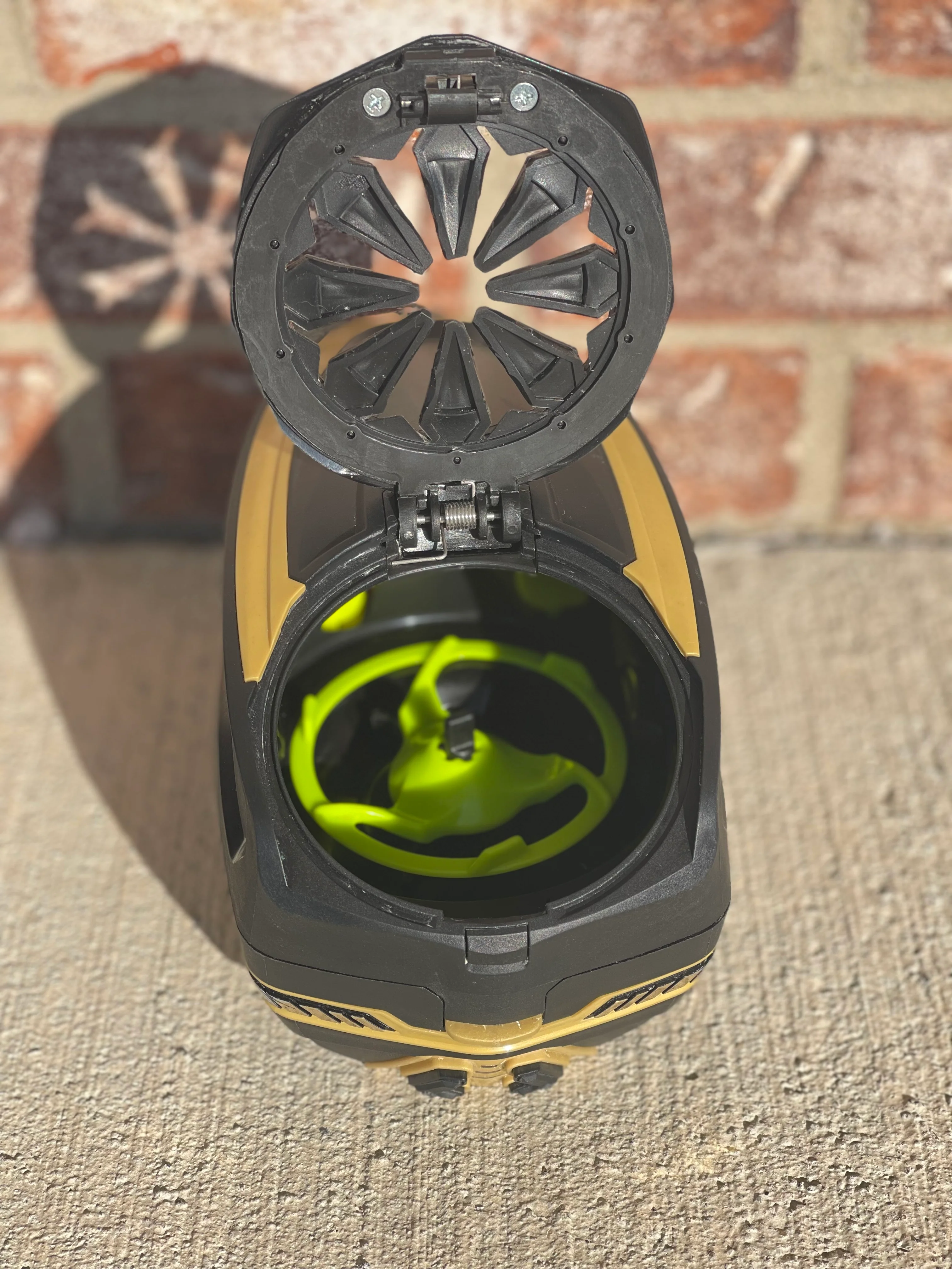 Used HK Army TFX2 Paintball Loader- Black/Gold w/Speeddfeed - Image 6
