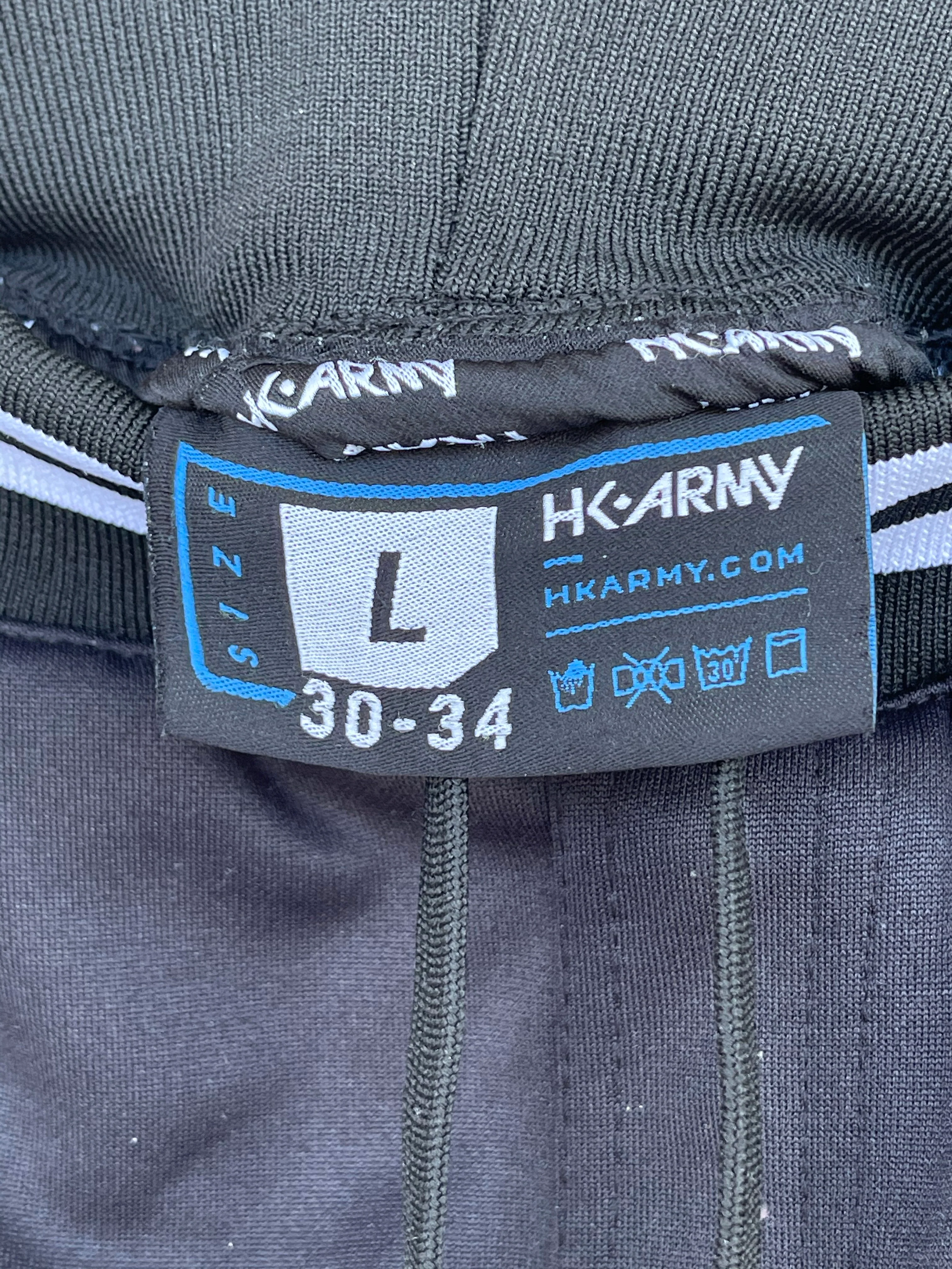 Used HK Army TRK Jogger Paintball Pants- Black- Large (30-34) - Image 3
