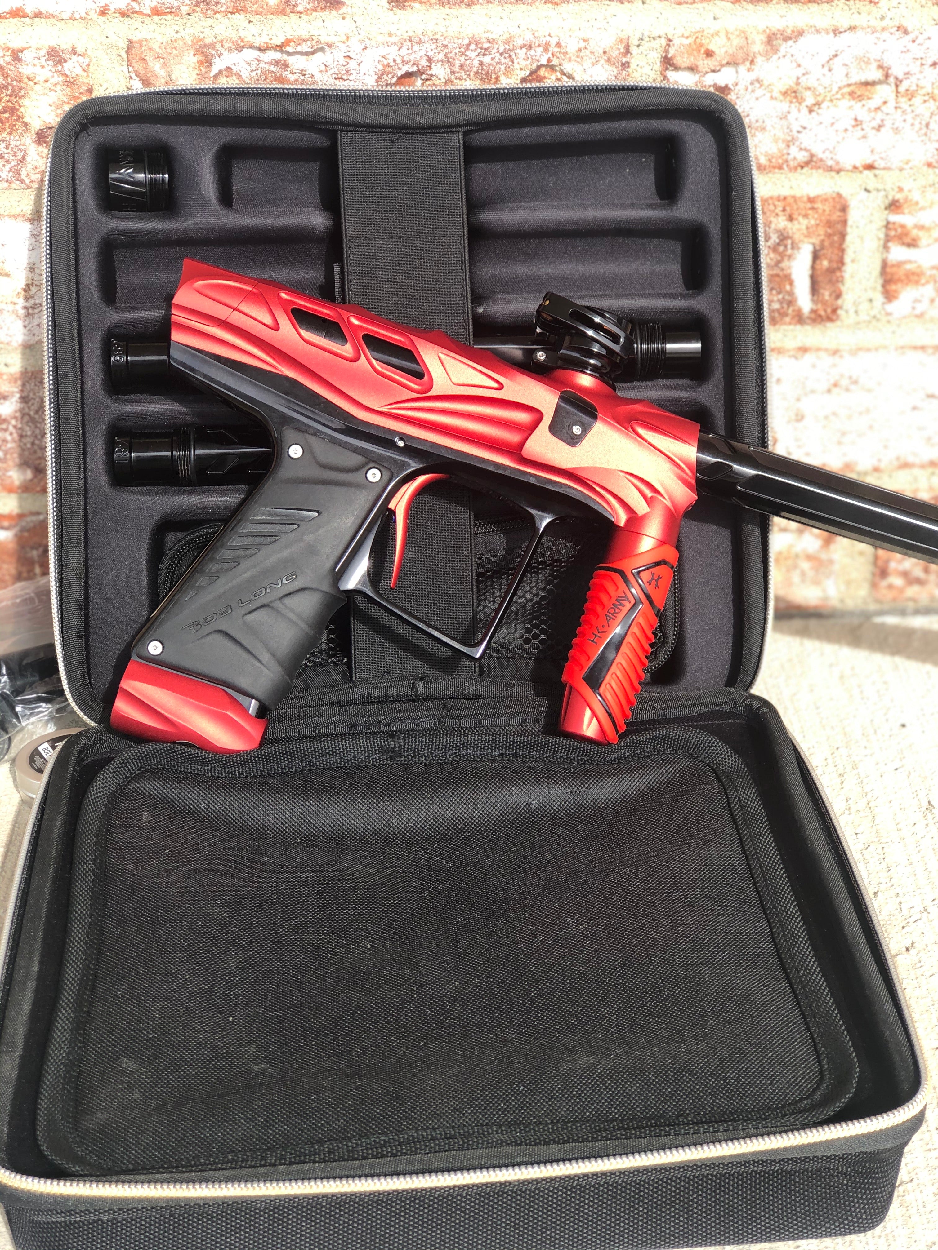 Used HK Army VCOM T-Rex Paintball Gun - Dust Red - Image 2