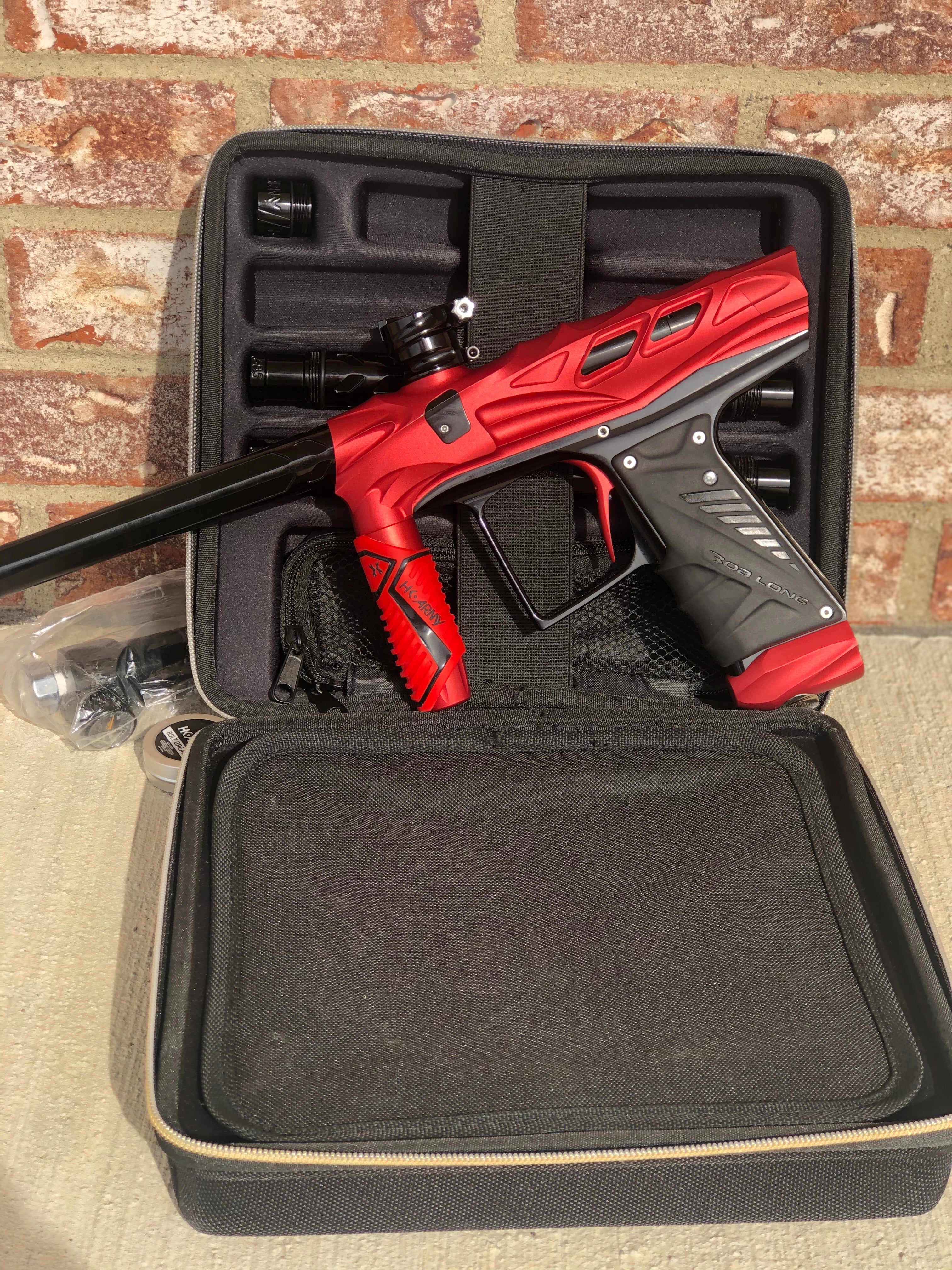 Used HK Army VCOM T-Rex Paintball Gun - Dust Red - Image 4