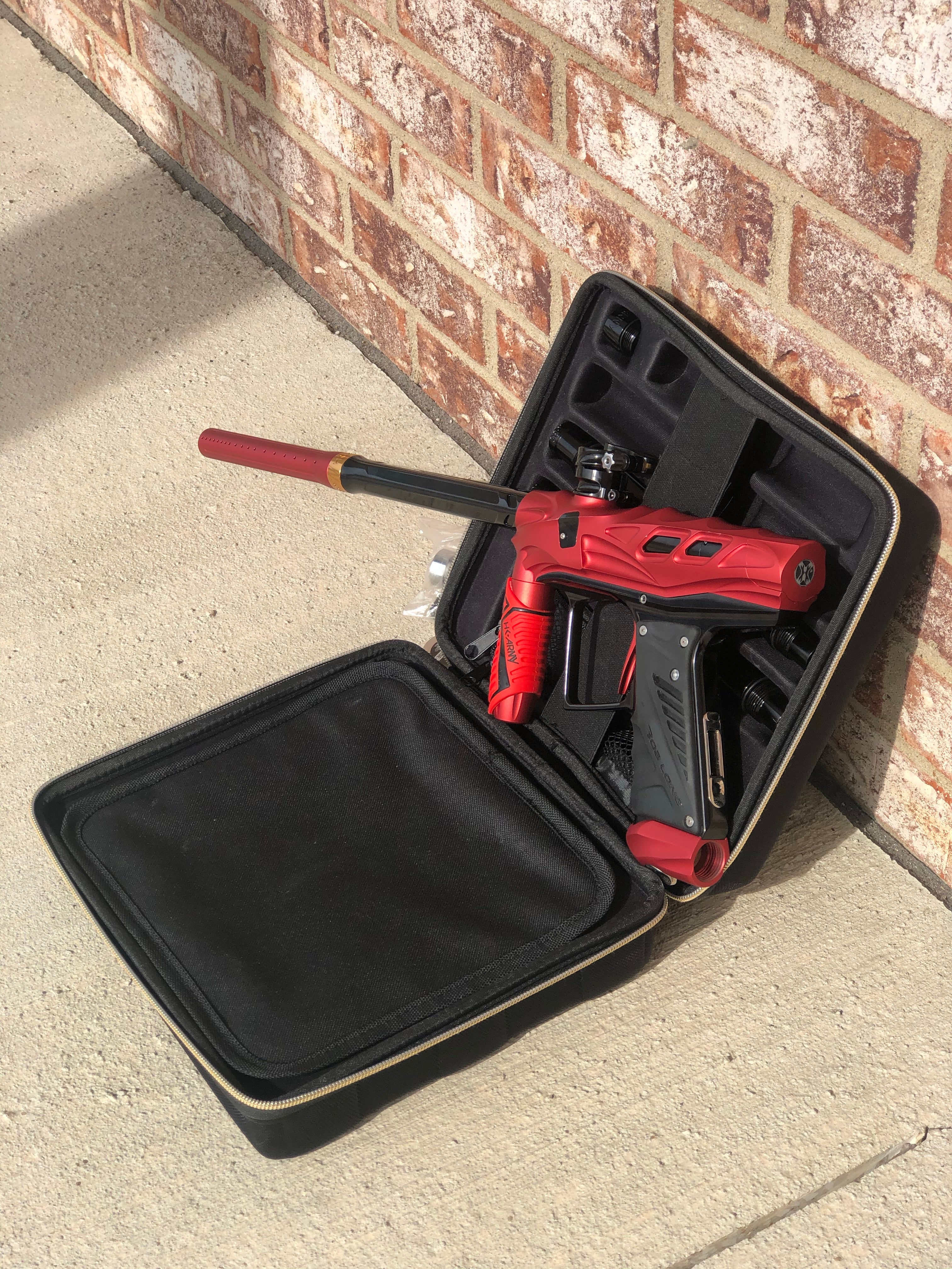 Used HK Army VCOM T-Rex Paintball Gun - Dust Red - Image 5
