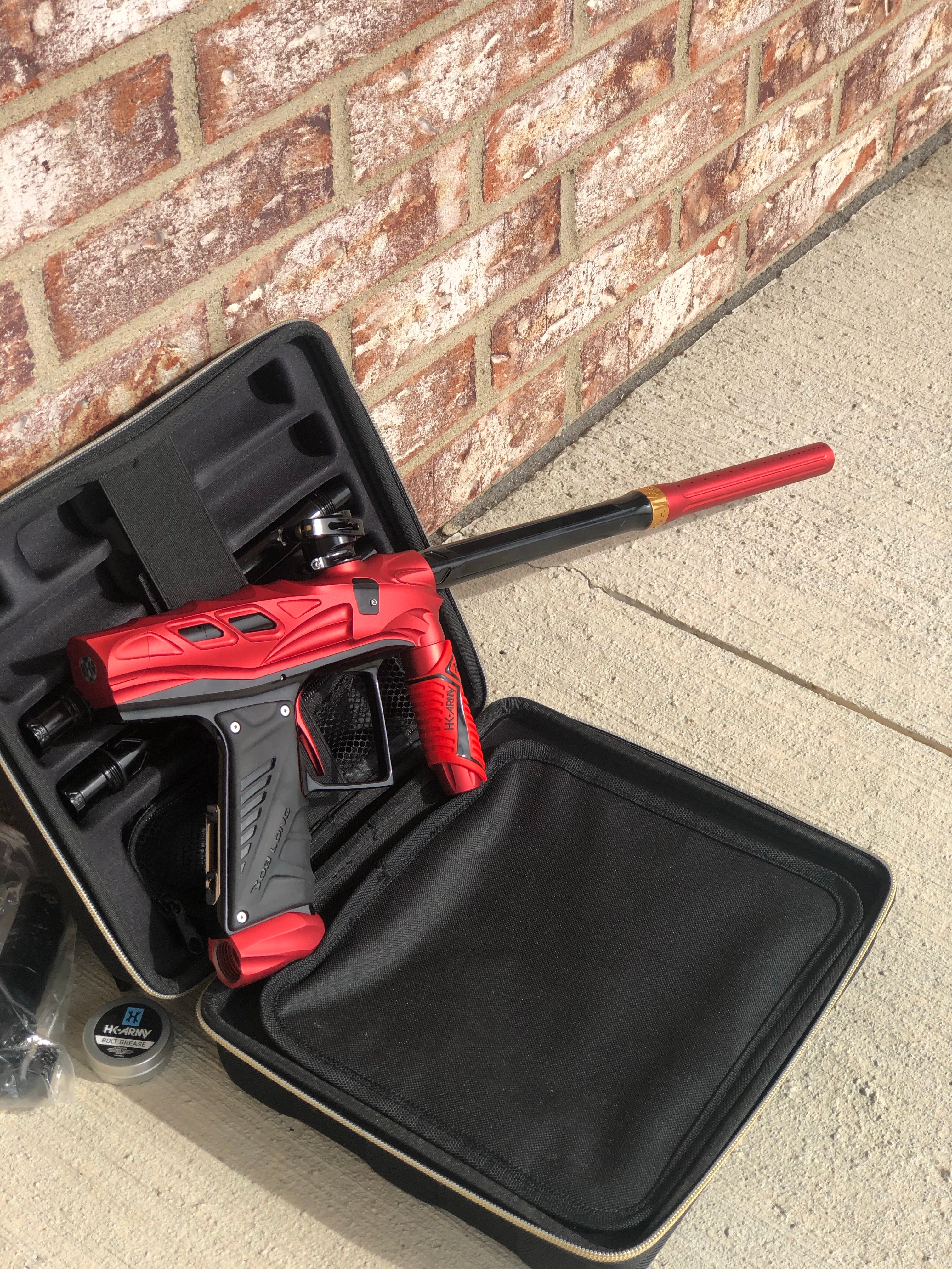 Used HK Army VCOM T-Rex Paintball Gun - Dust Red - Image 6