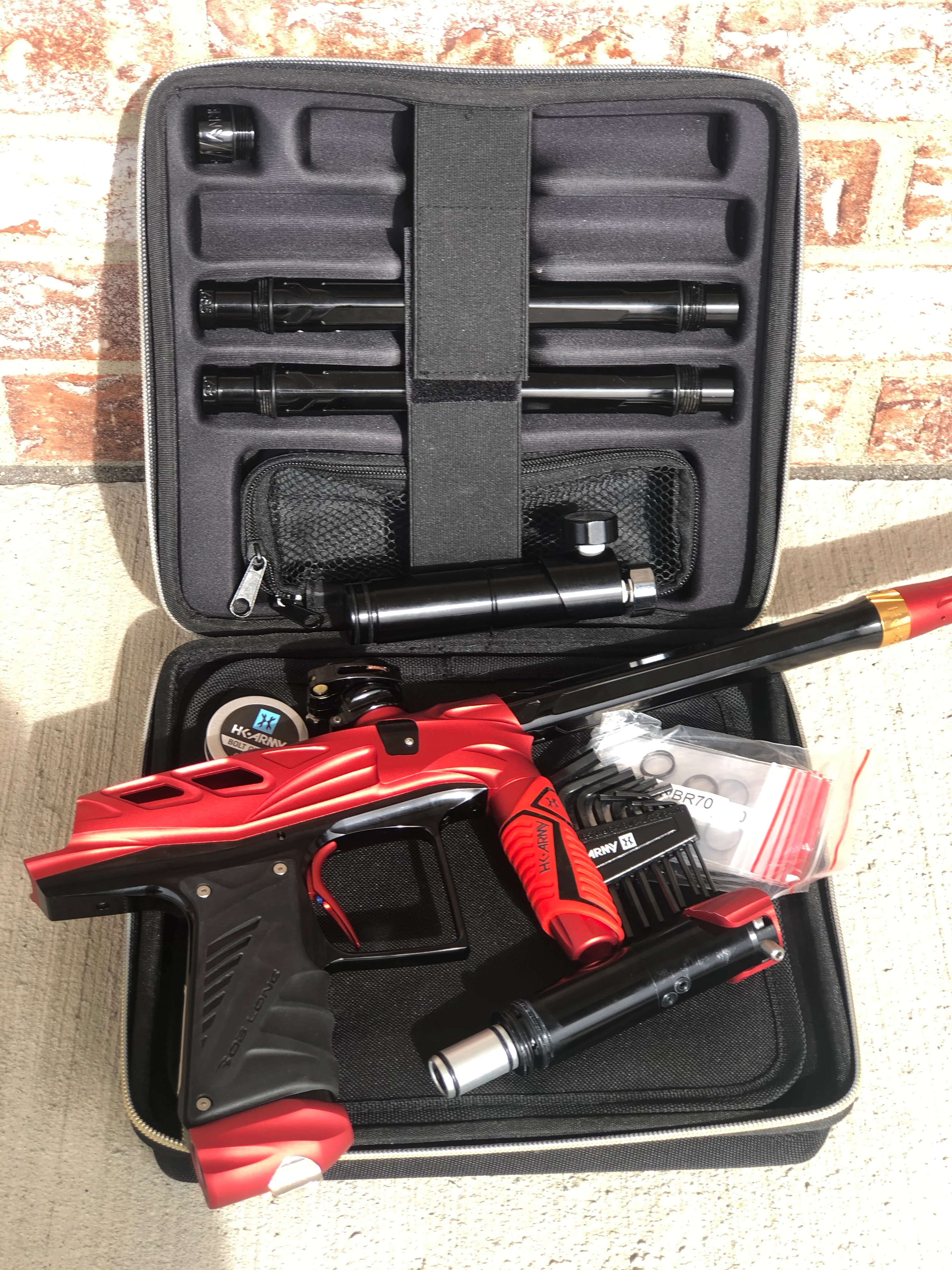 Used HK Army VCOM T-Rex Paintball Gun - Dust Red - Image 7