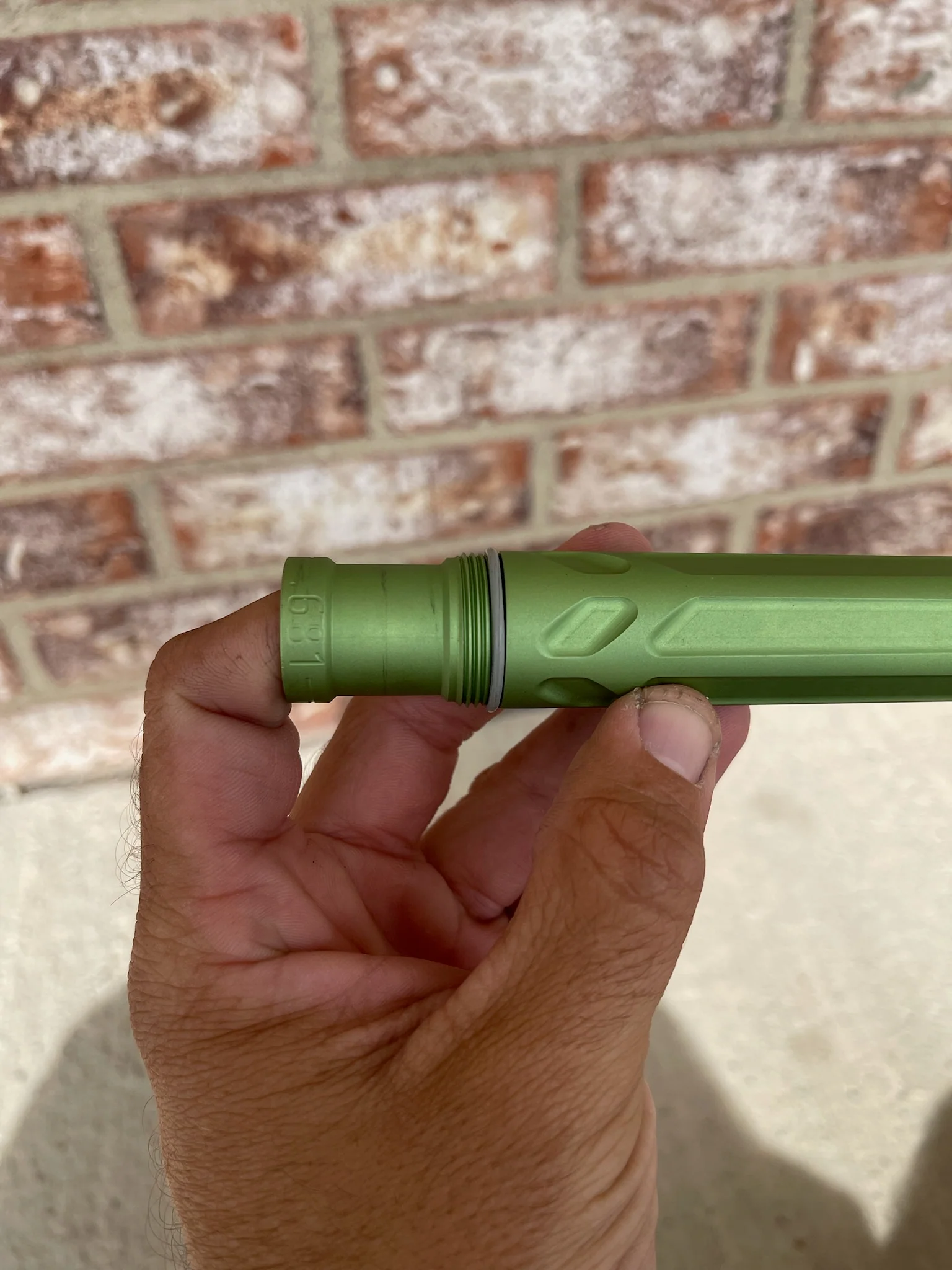 Used HK Army XV One Piece Barrel - Green (AC Threaded) - Image 4