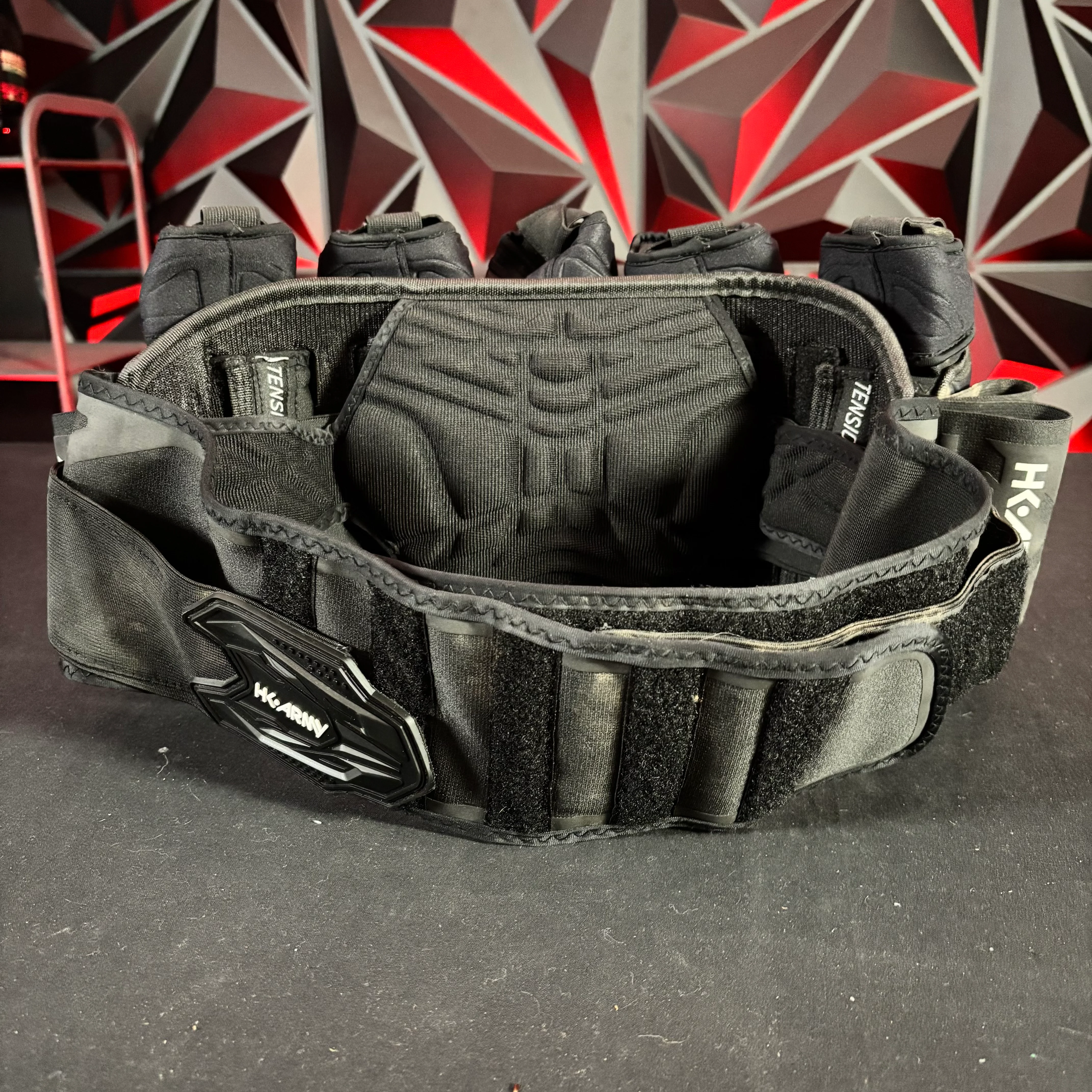 Used HK Army Zero G 2.0 5+8 Paintball Harness - Black/Grey - Image 2