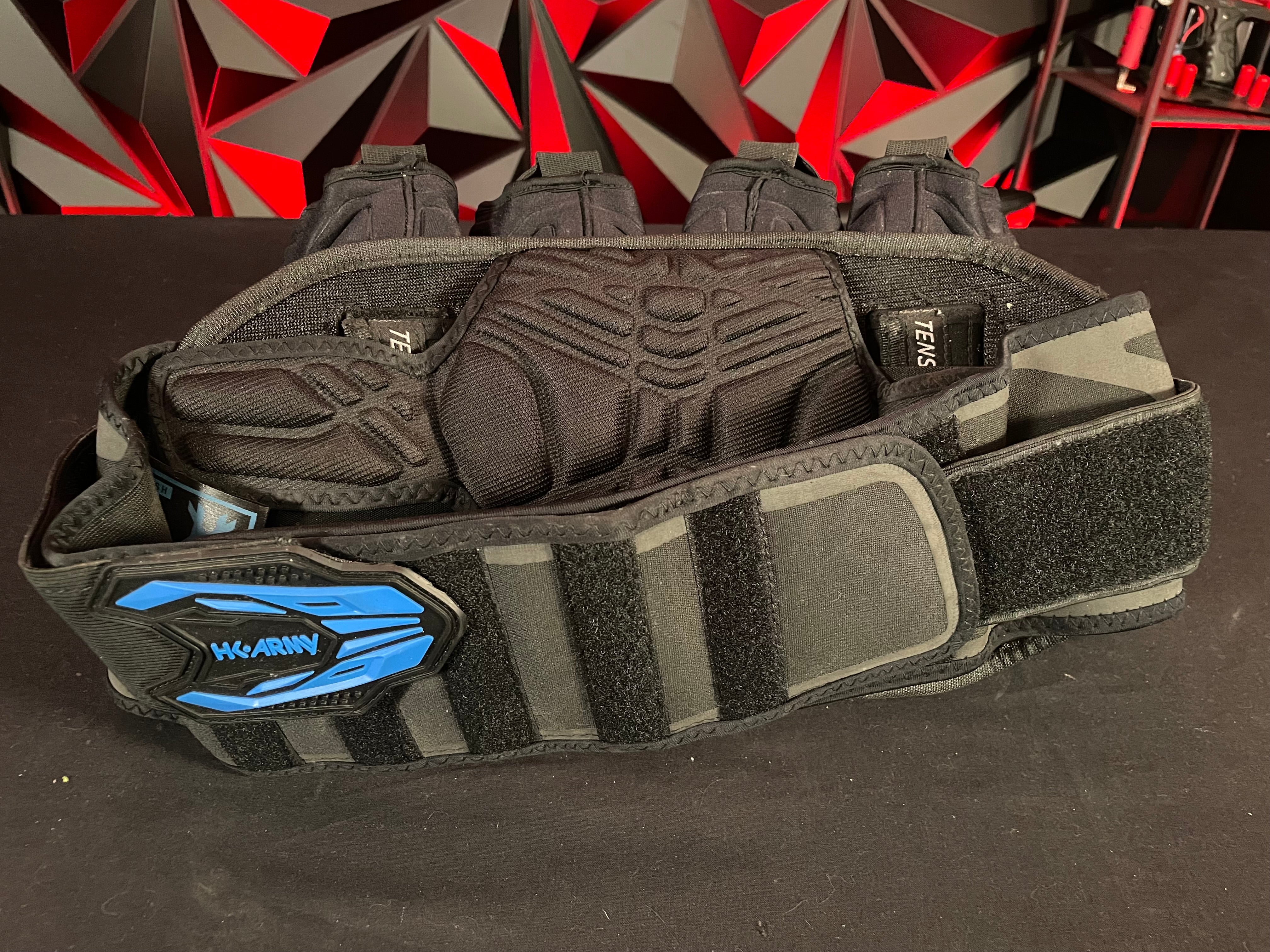 Used HK Army Zero G (4 + 3) Harness - Black/Blue - Image 2