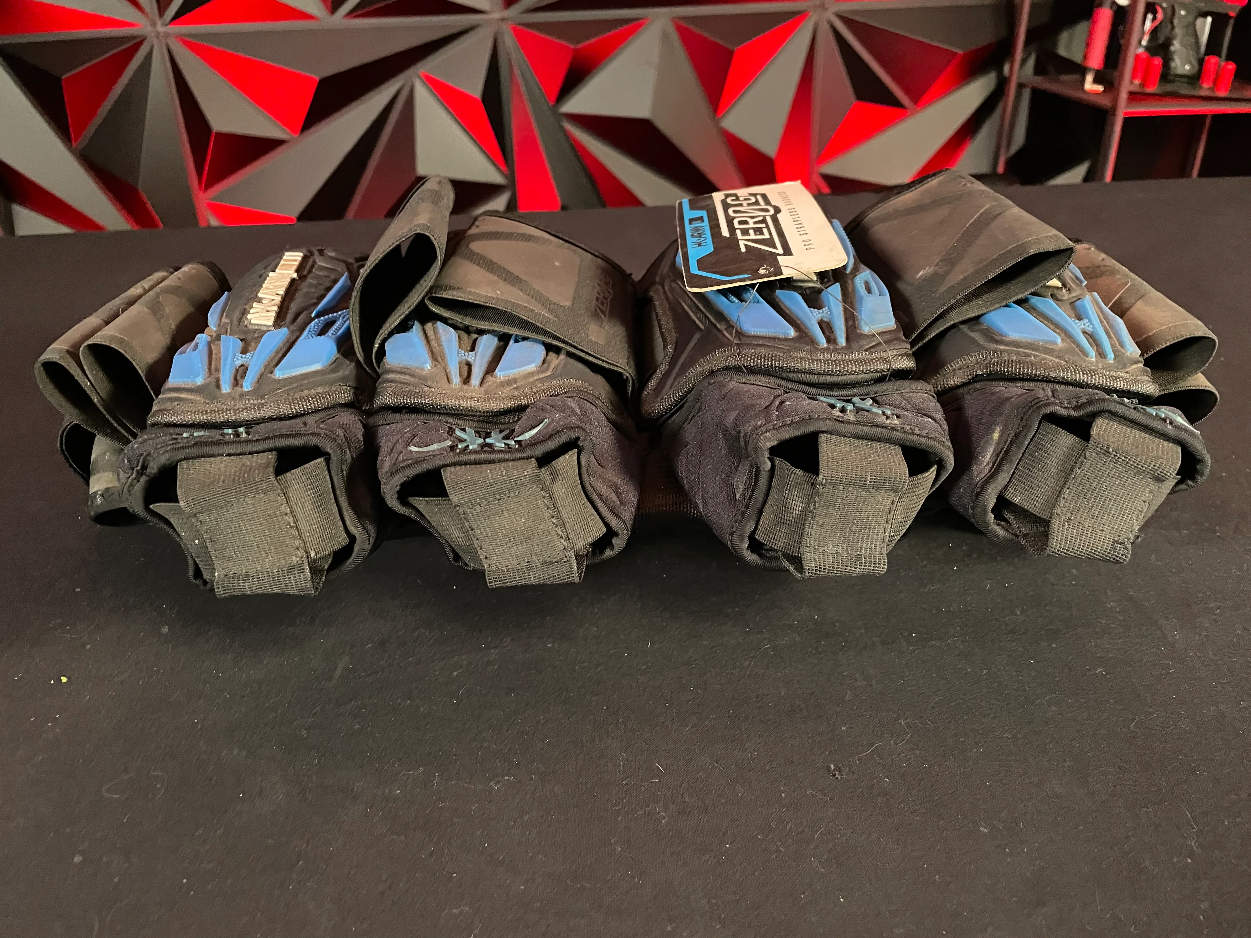 Used HK Army Zero G (4 + 3) Harness - Black/Blue - Image 3