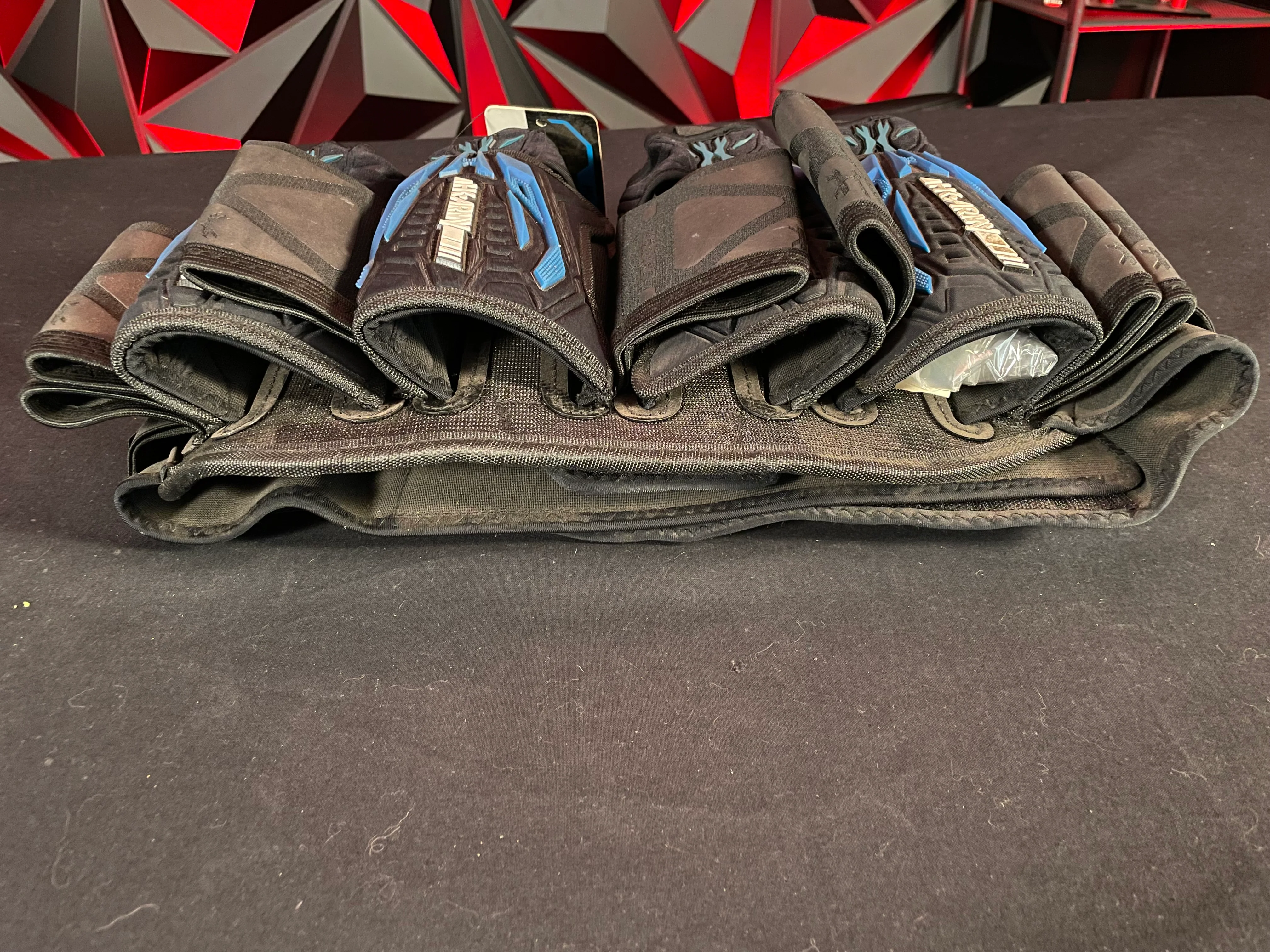 Used HK Army Zero G (4 + 3) Harness - Black/Blue - Image 4