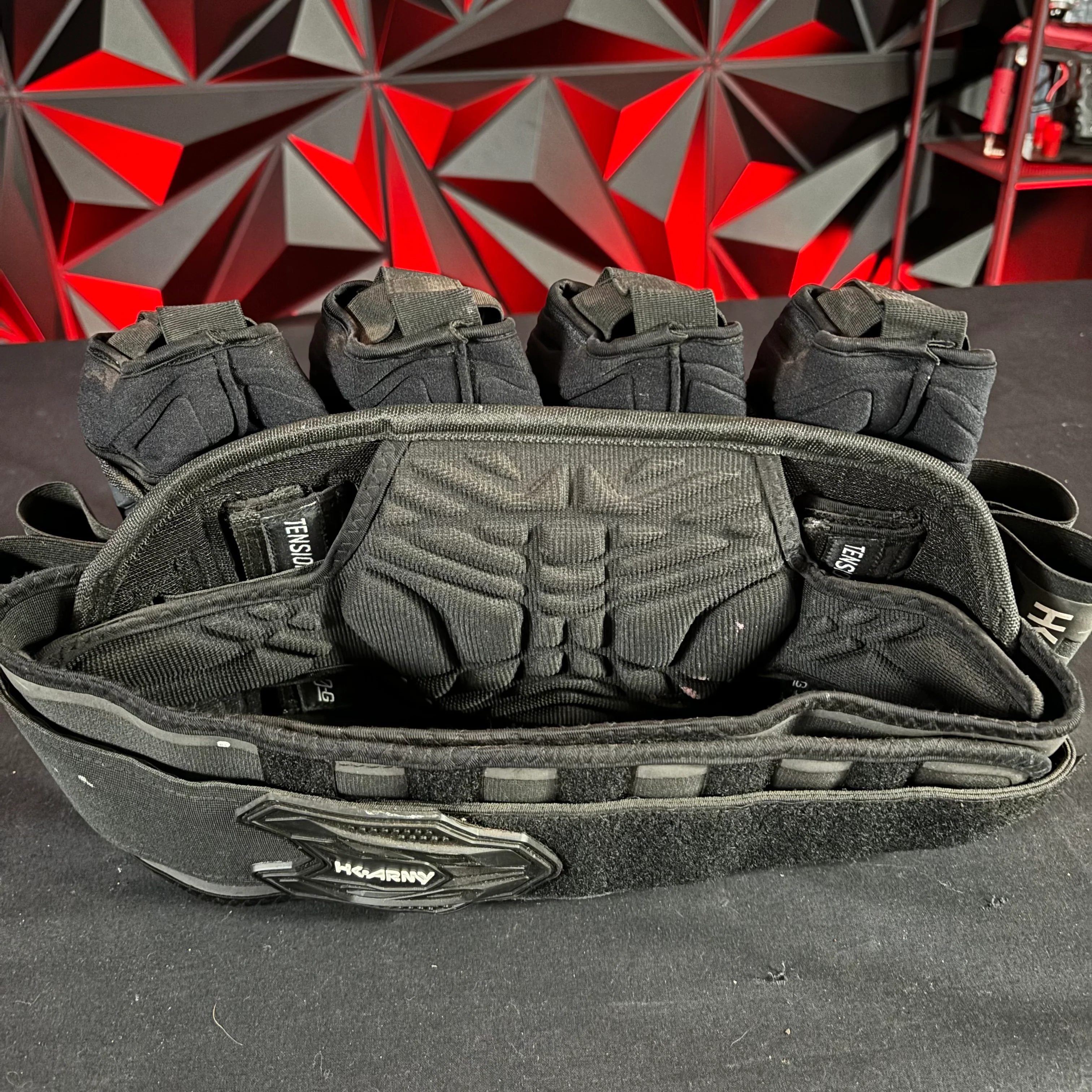Used HK Army Zero G 2.0 4+7 Harness - Black/Grey - Image 3