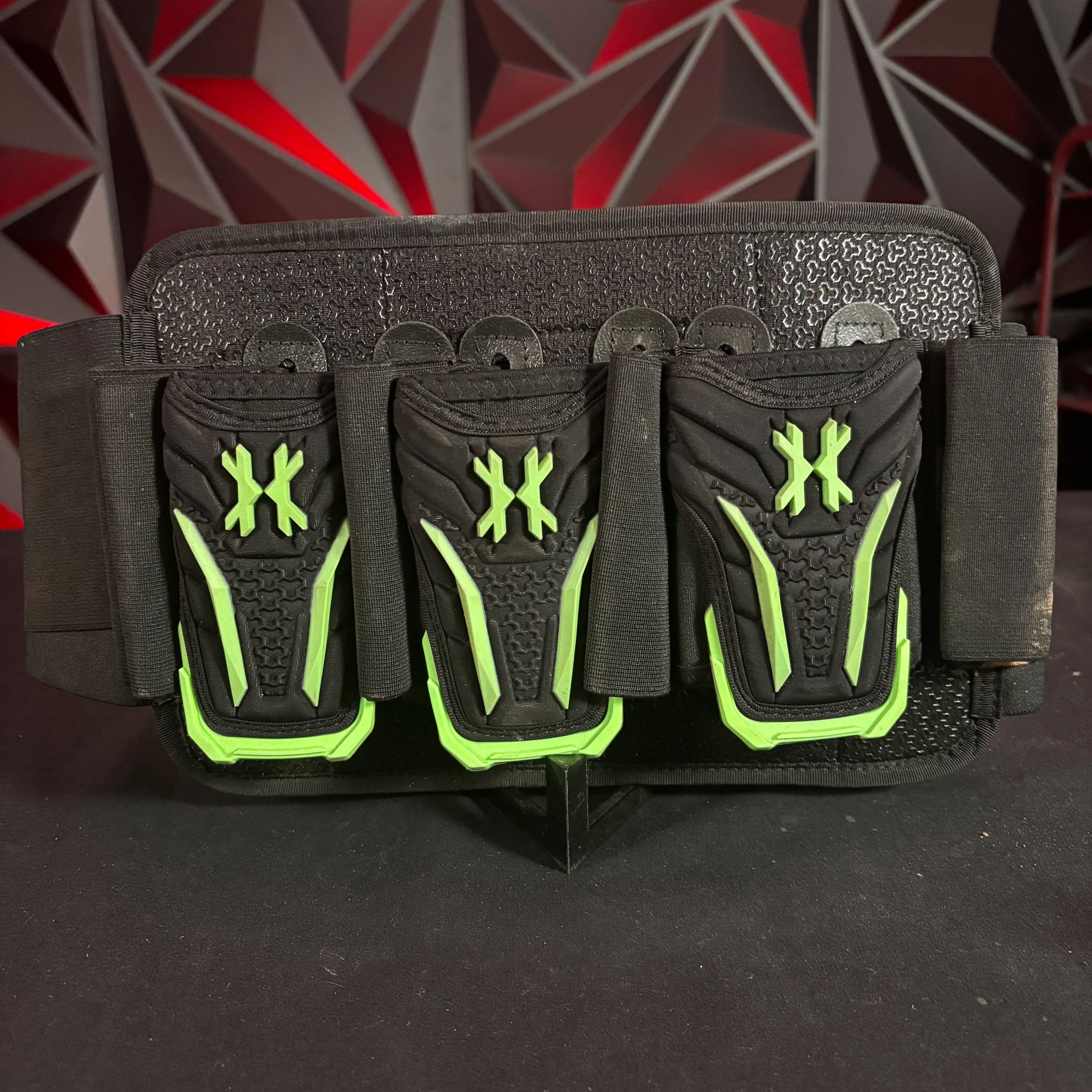 Used HK Army Zero G Lite Harness - Black/Green