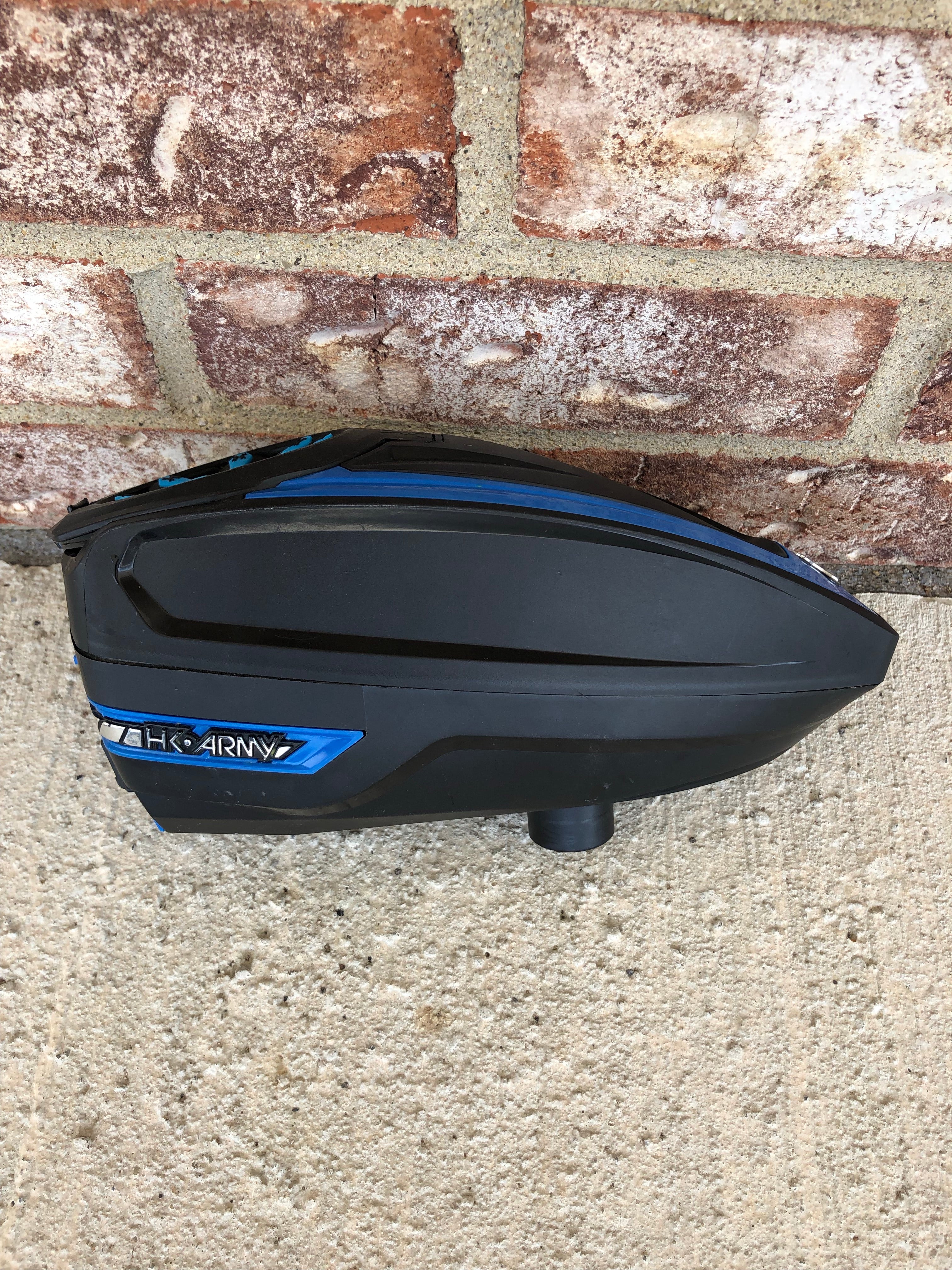 Used HK TFX Paintball Loader - Black/Blue - Image 2