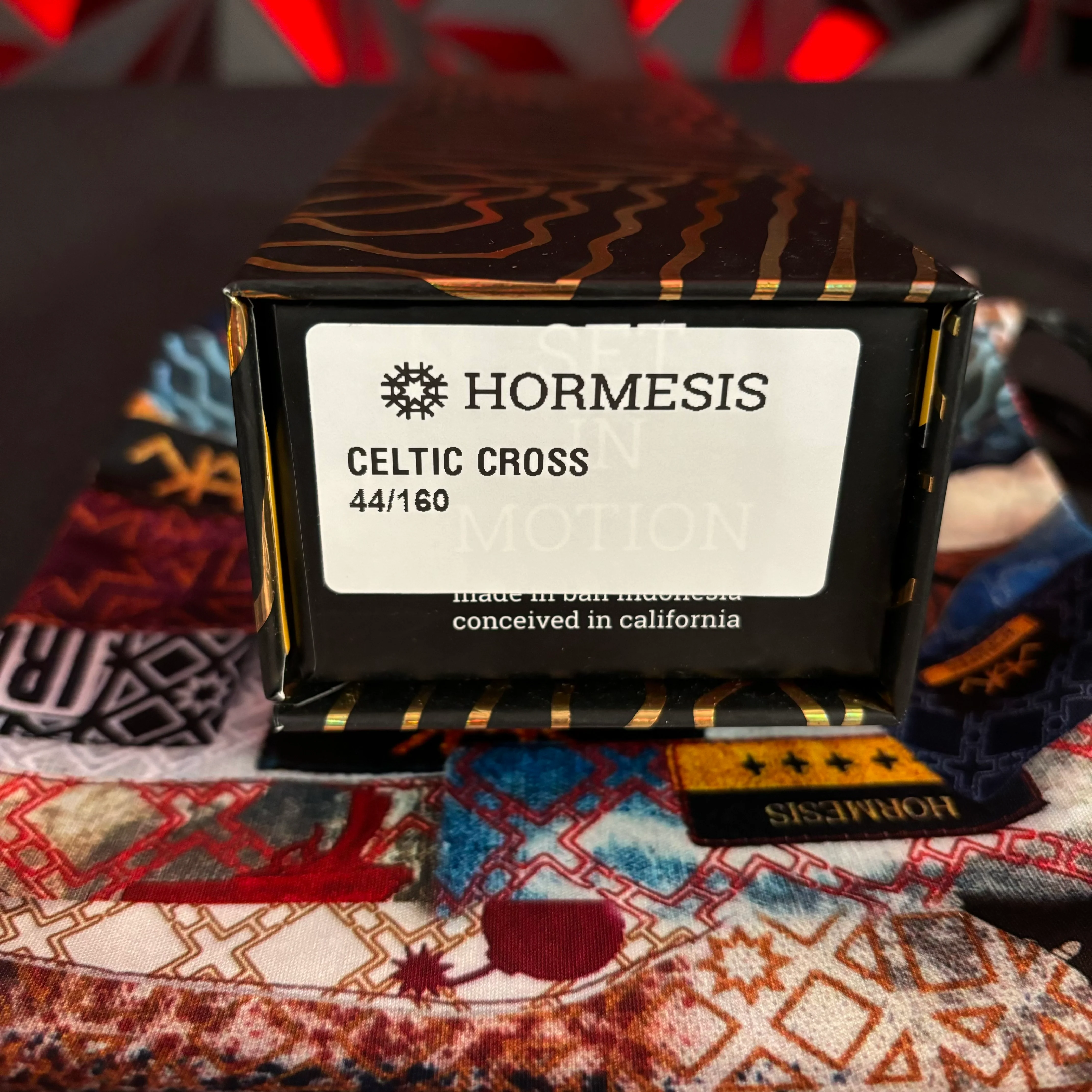 Used Hormesis Celtic Cross Paintball Headband - #44/160 w/Soft Bag - Image 8