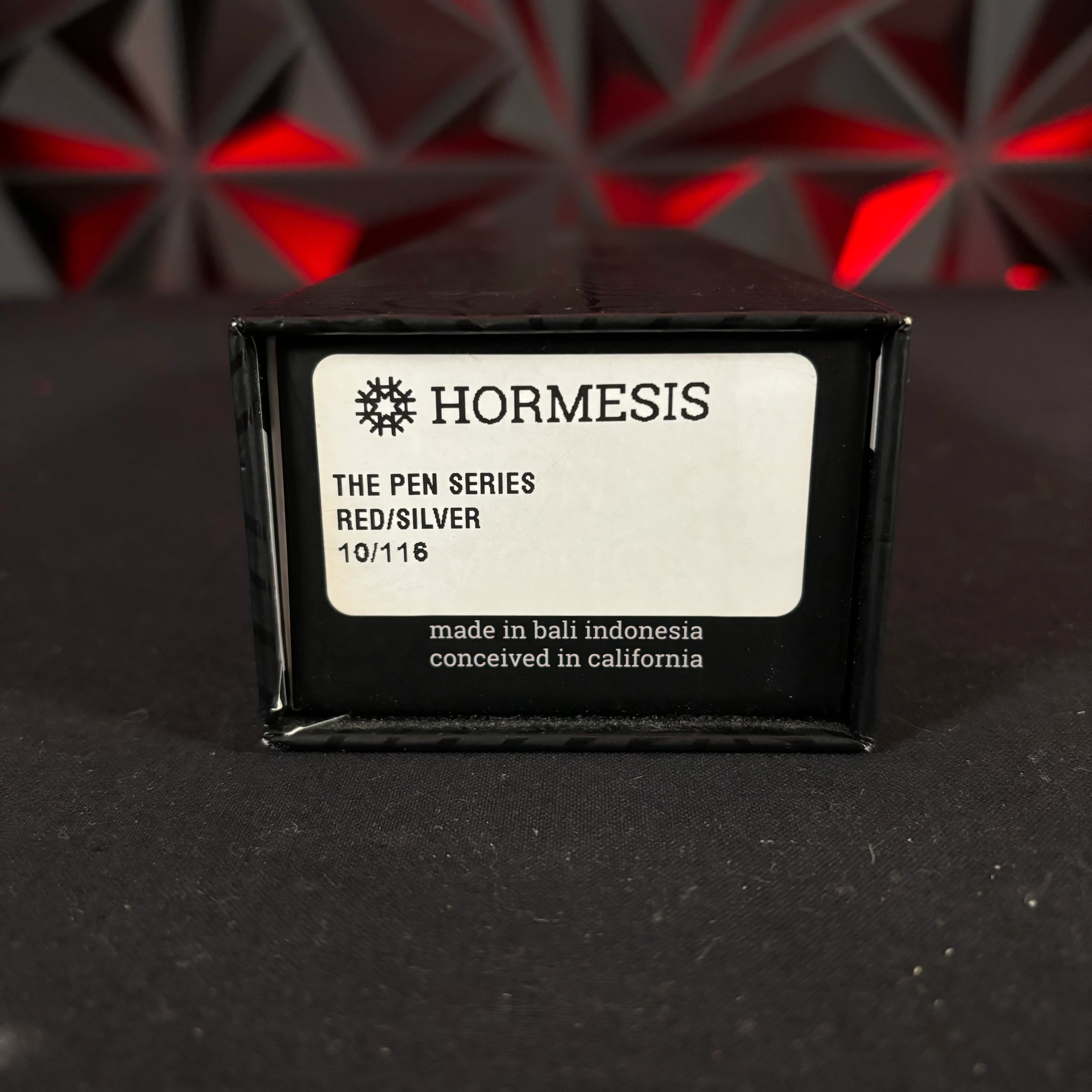 Used Hormesis Headband - The Pen Series #10/116 (Red/Silver) - Image 6
