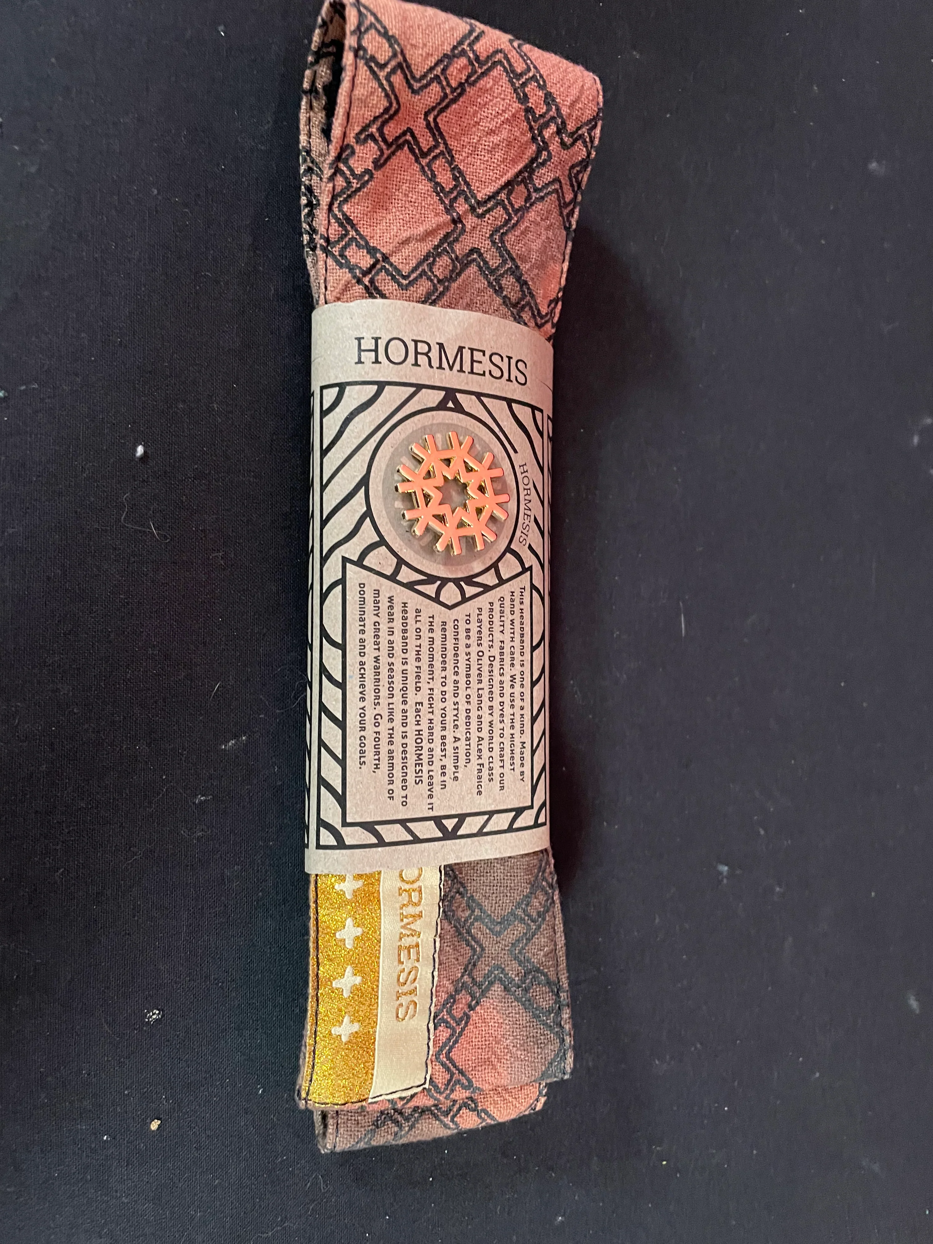 Used Hormesis Sawed Off Shotgun Series Headband - Tan (NOT RELEASED) - Image 2
