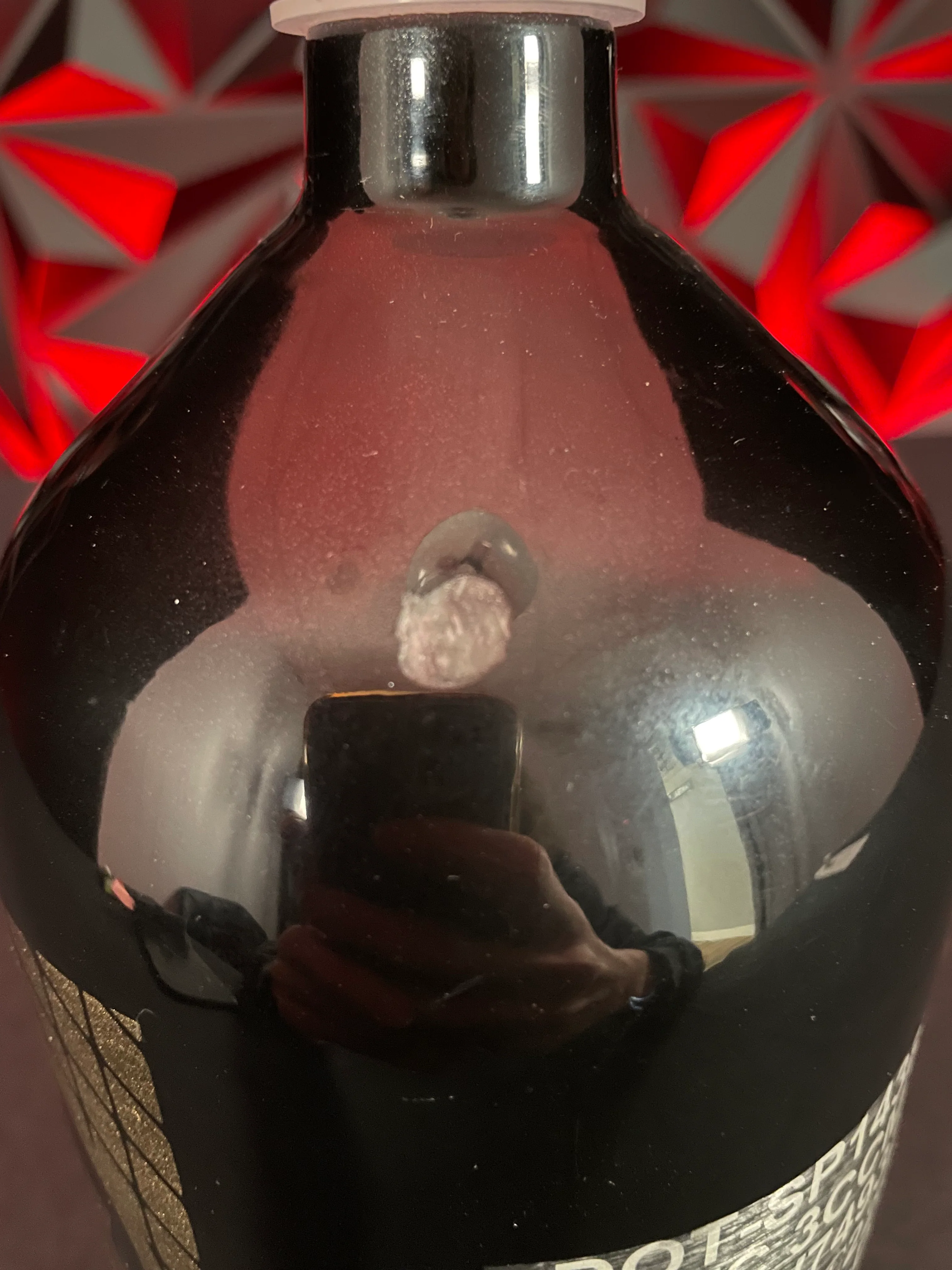 Used Infamous 68/4500 Diamond Series Skeleton Air Paintball Tank - BOTTLE ONLY - Image 3